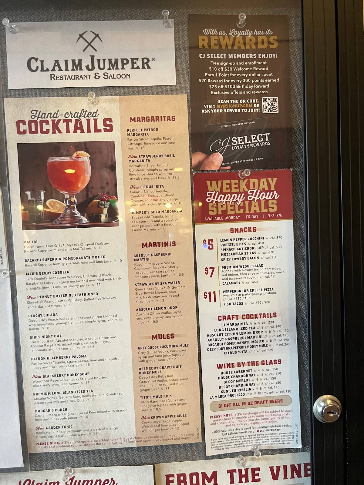 Claim Jumper Steakhouse Bar San Diego CA N Harbor Dr