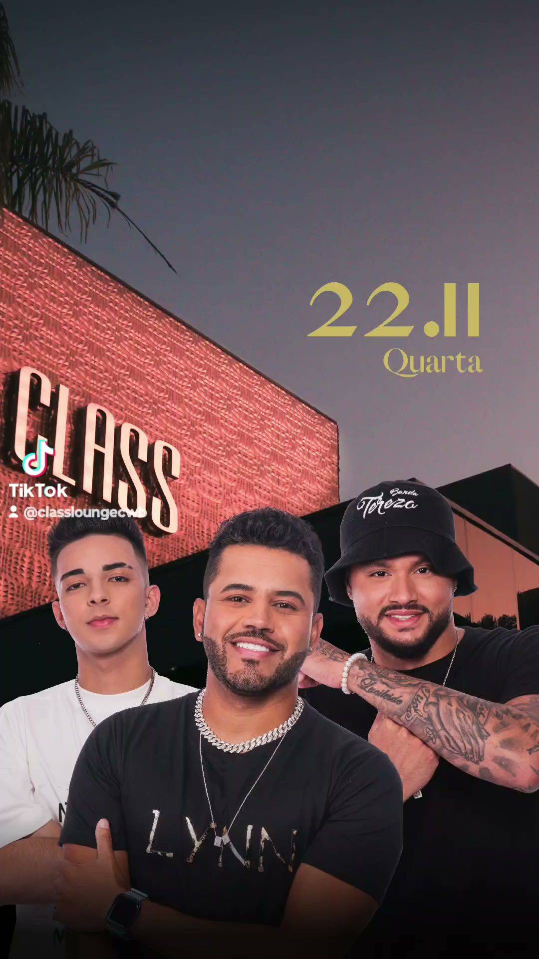 Class Night Club cardápio
