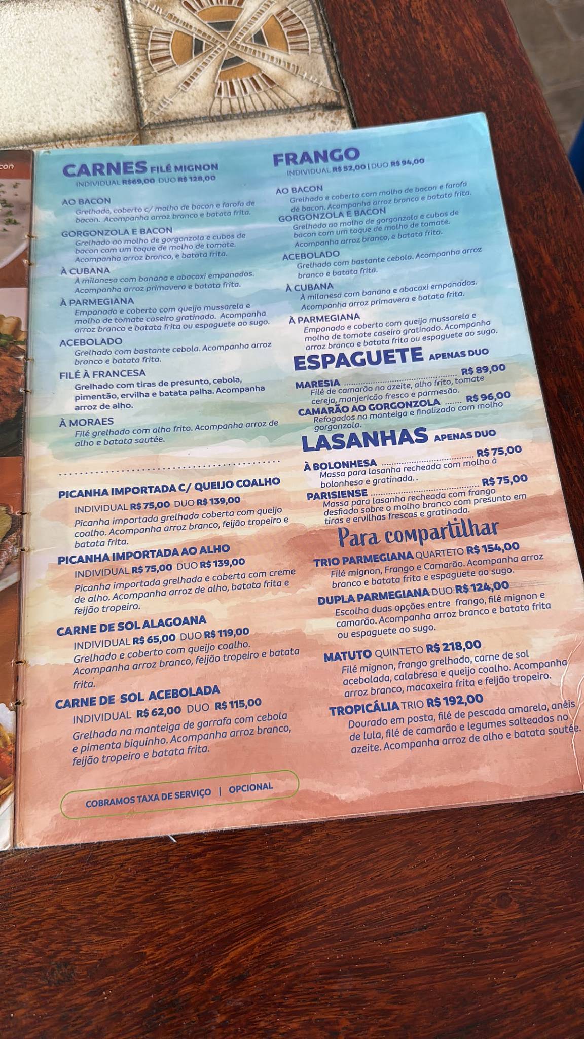 Coconut Maceió - Restaurante e Pizzaria cardápio