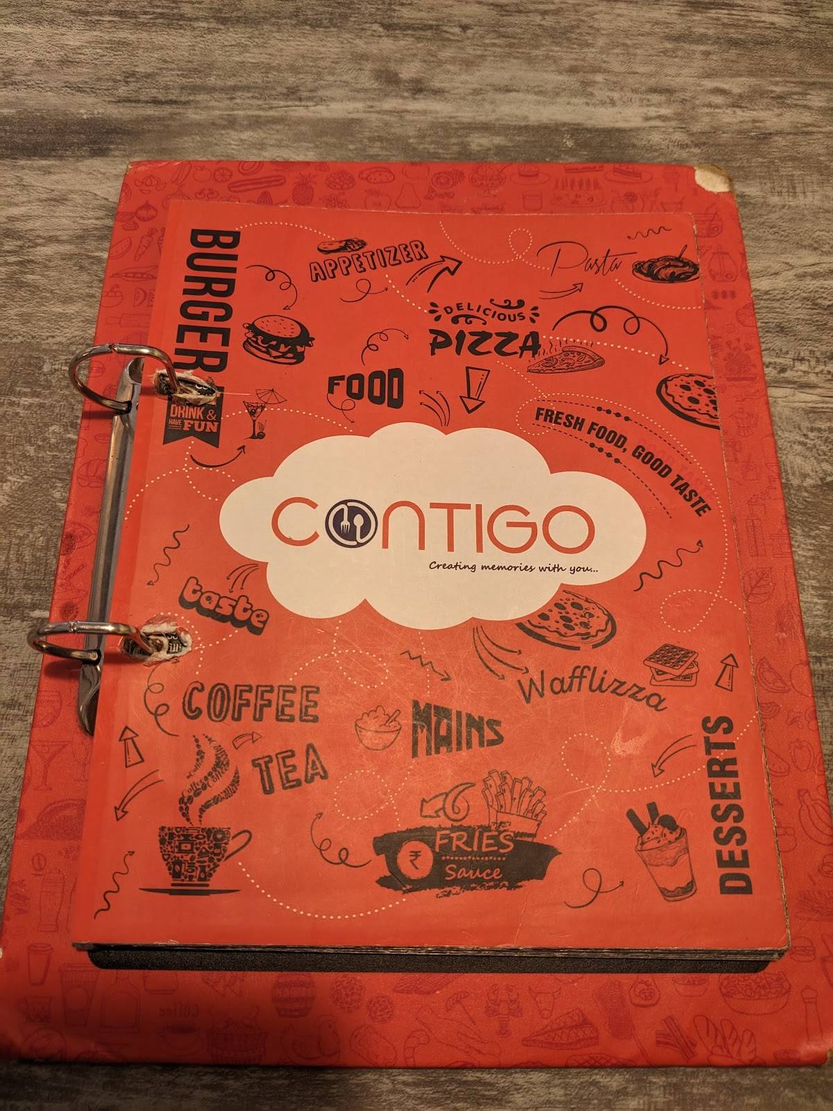 Contigo Cafe menu