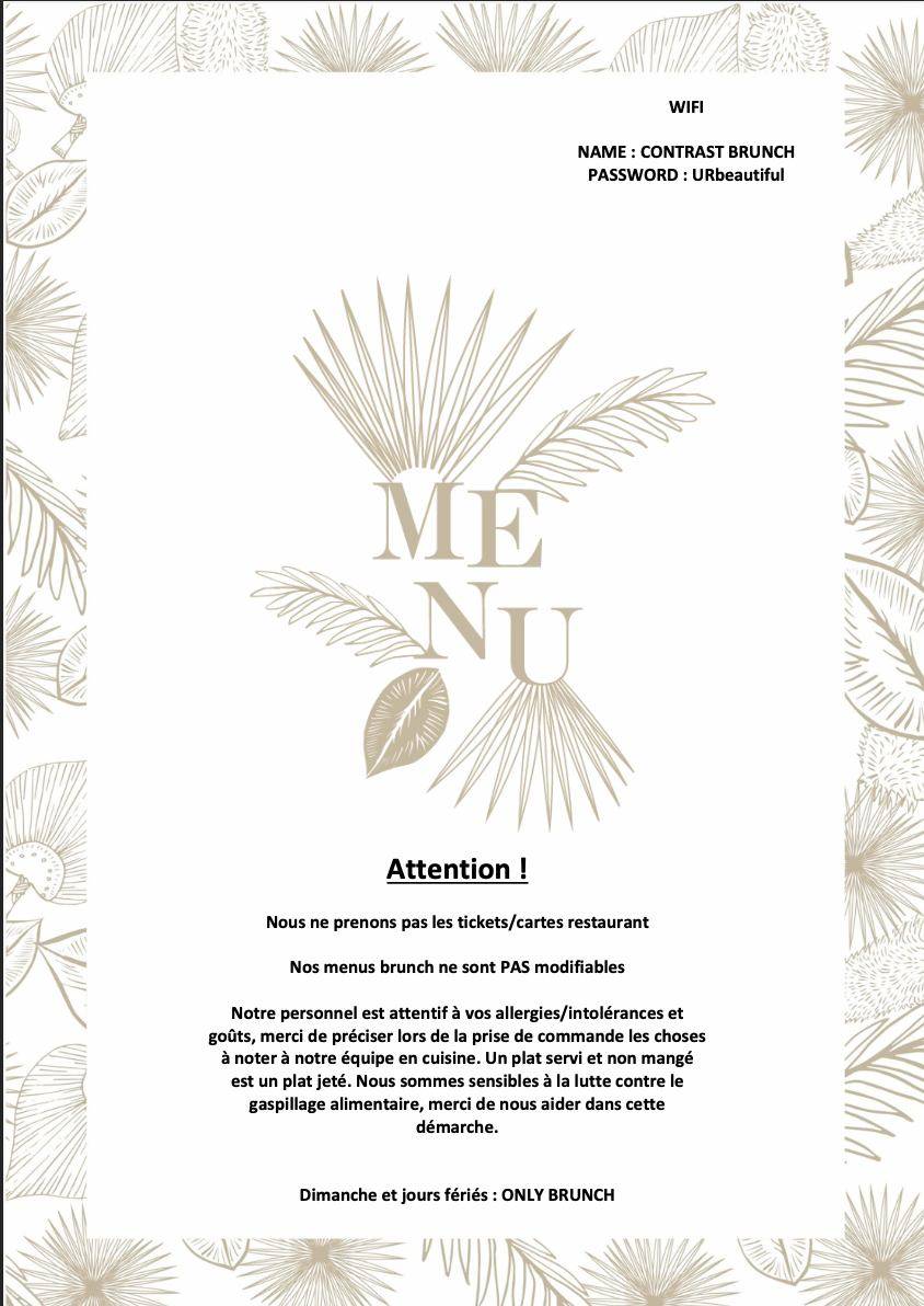 Menu de Contrast