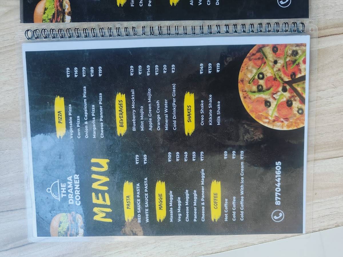 Cook's Bakery & Cafe menu