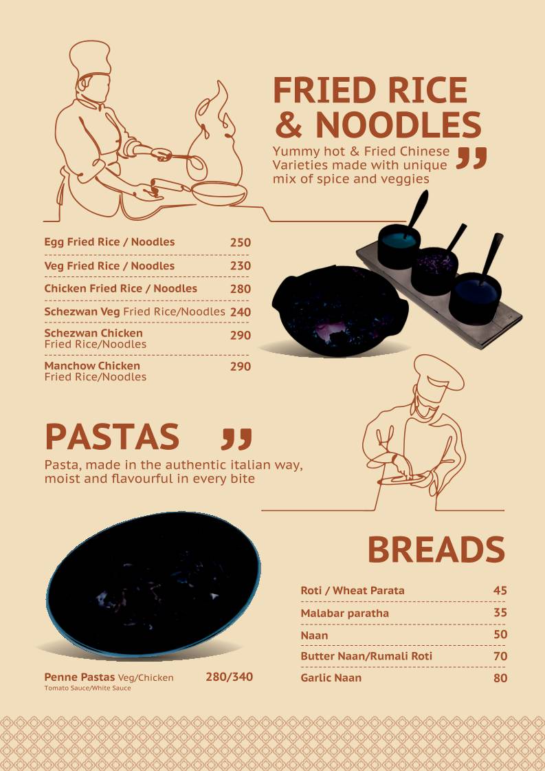 Copper Kitchen Vadapalani menu
