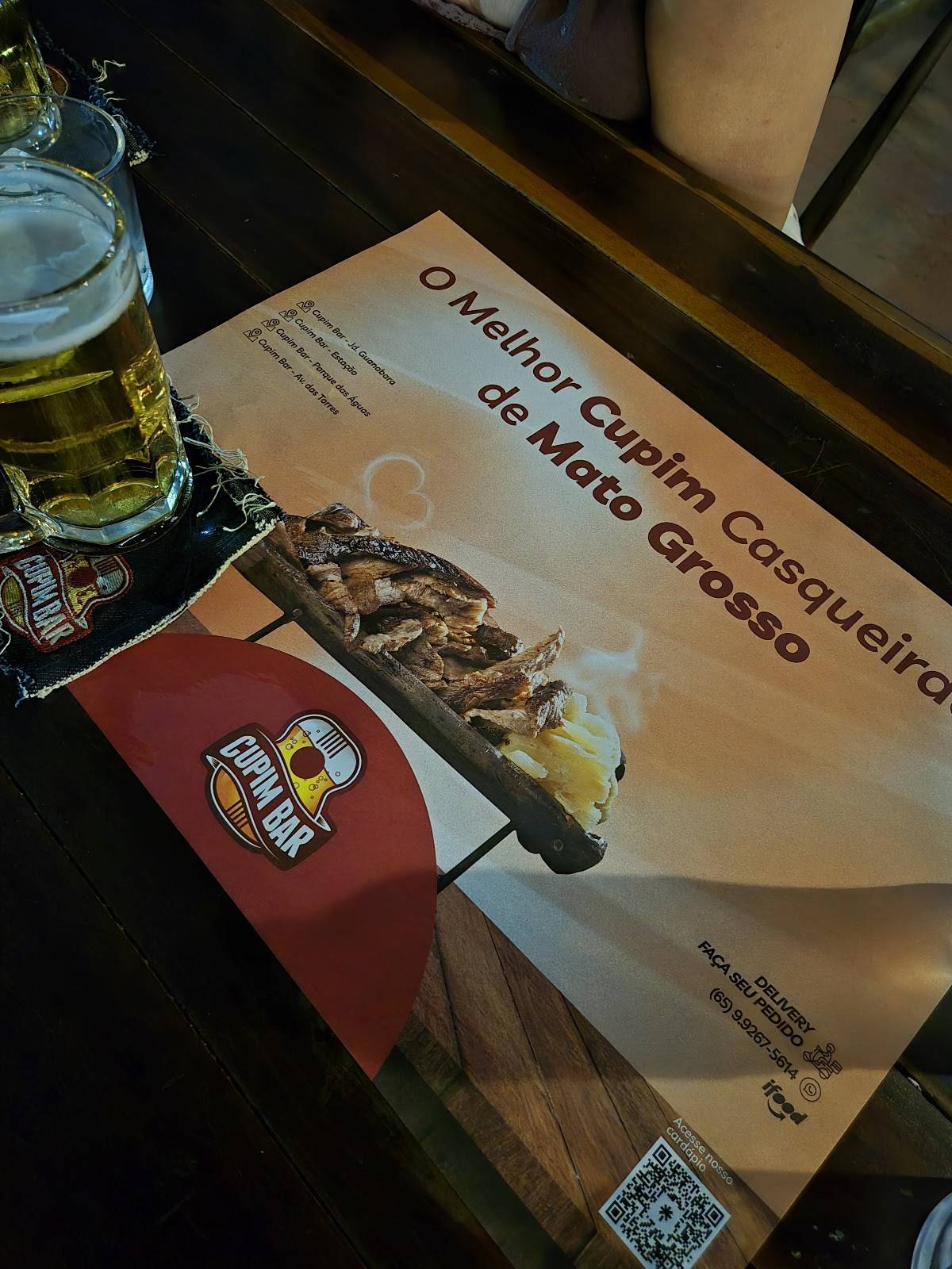 Cupim Bar Estação cardápio