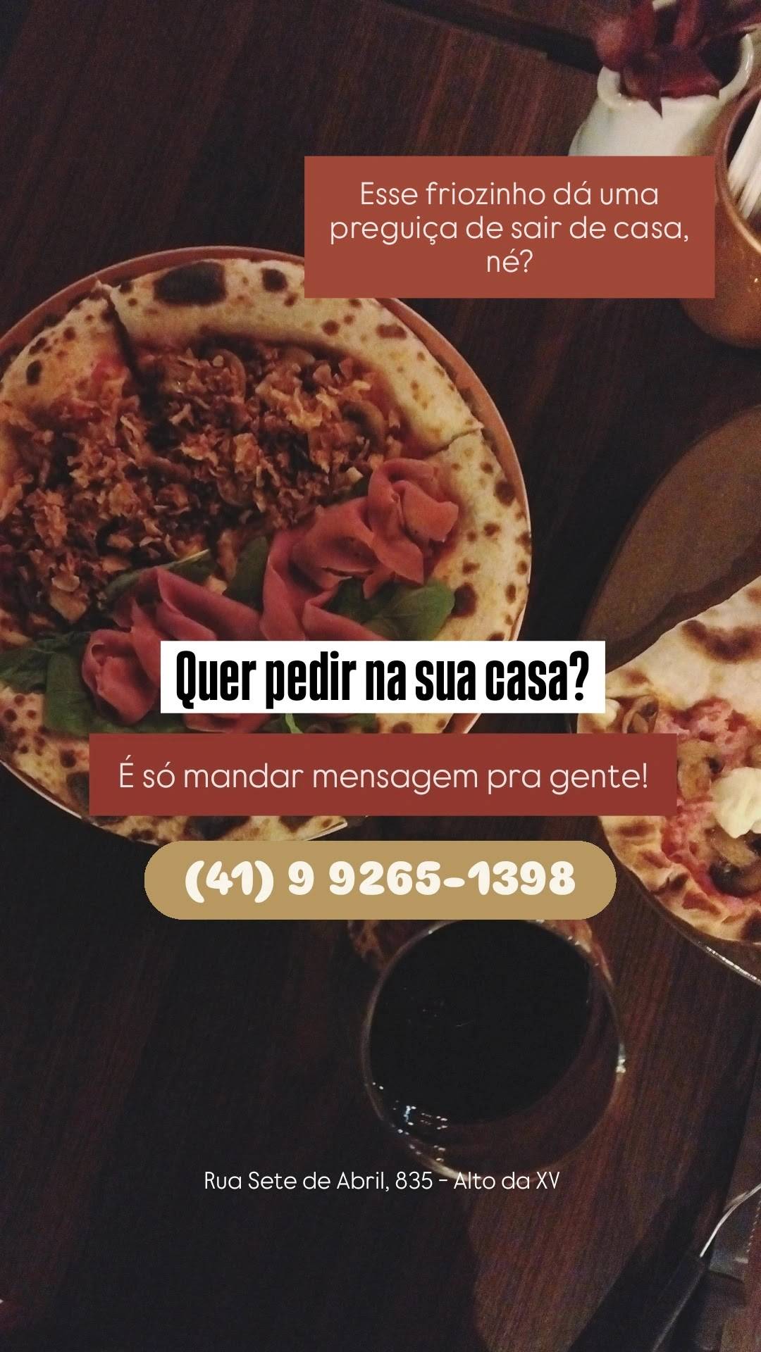 Miraflores Pizza Bar cardápio