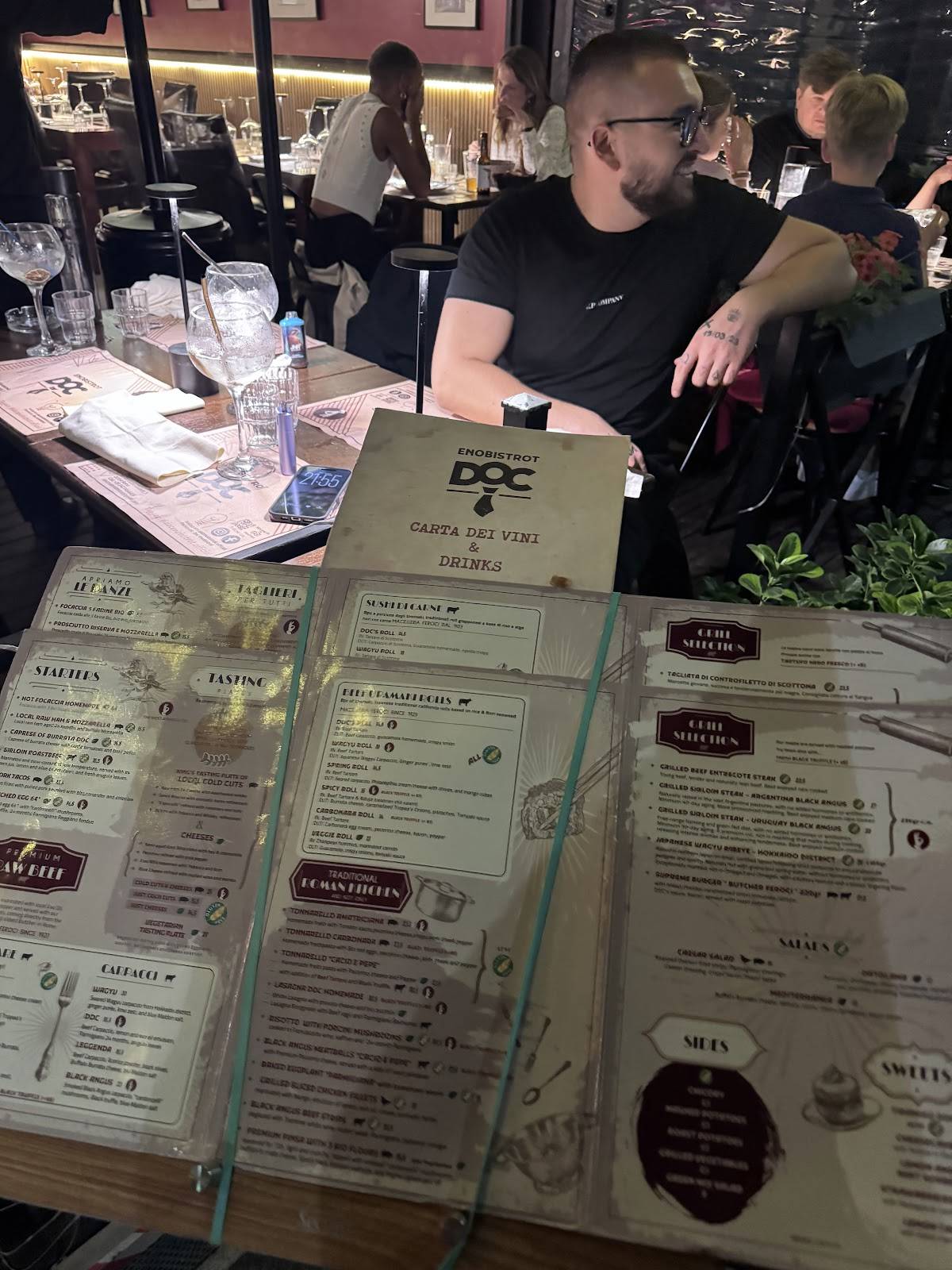 Menu di "DOC" EnoBistrot - Cucina & Vineria 