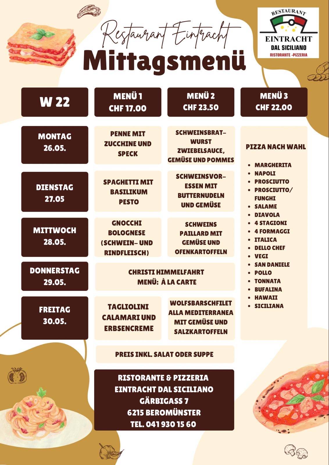 Menu di Dal Siciliano 