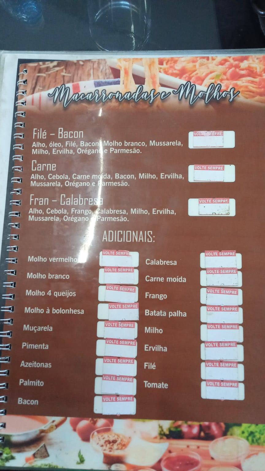 Dallas Grill cardápio
