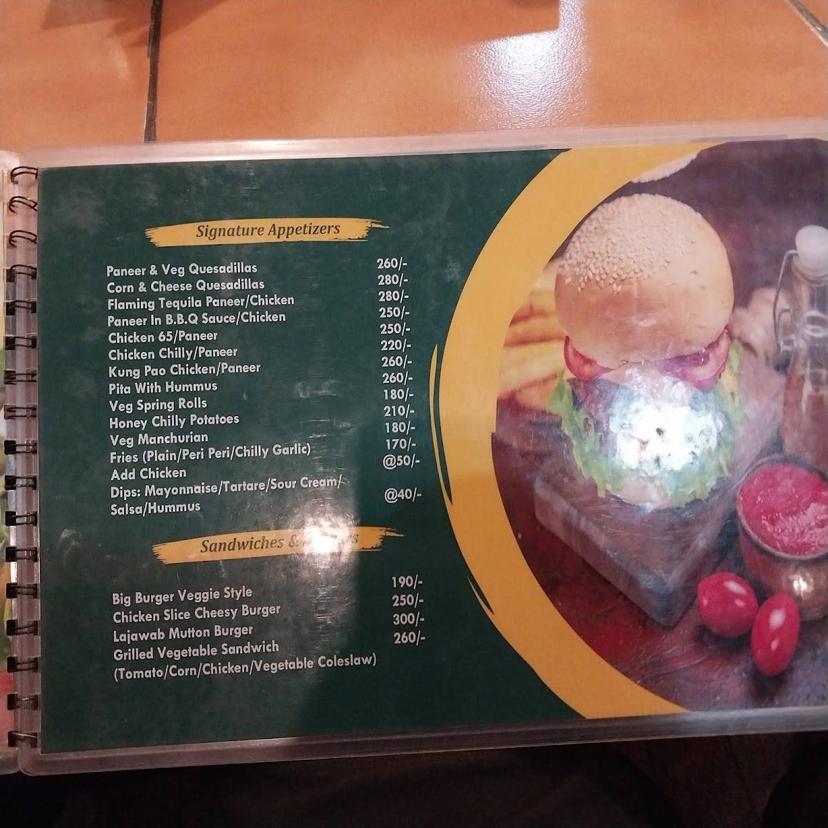 Cafe Lychee Tree menu