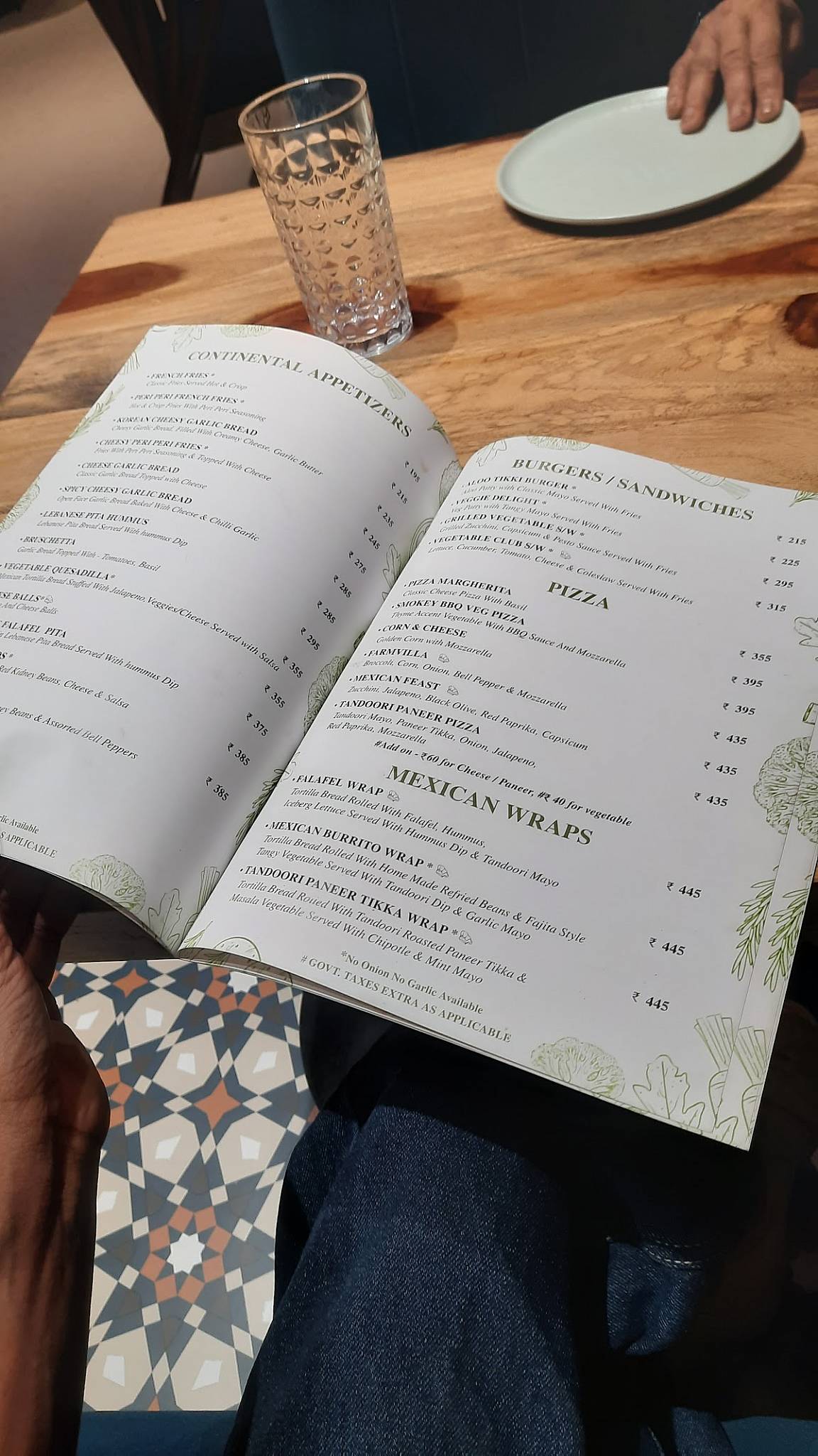 Mulethi Cross River mall menu