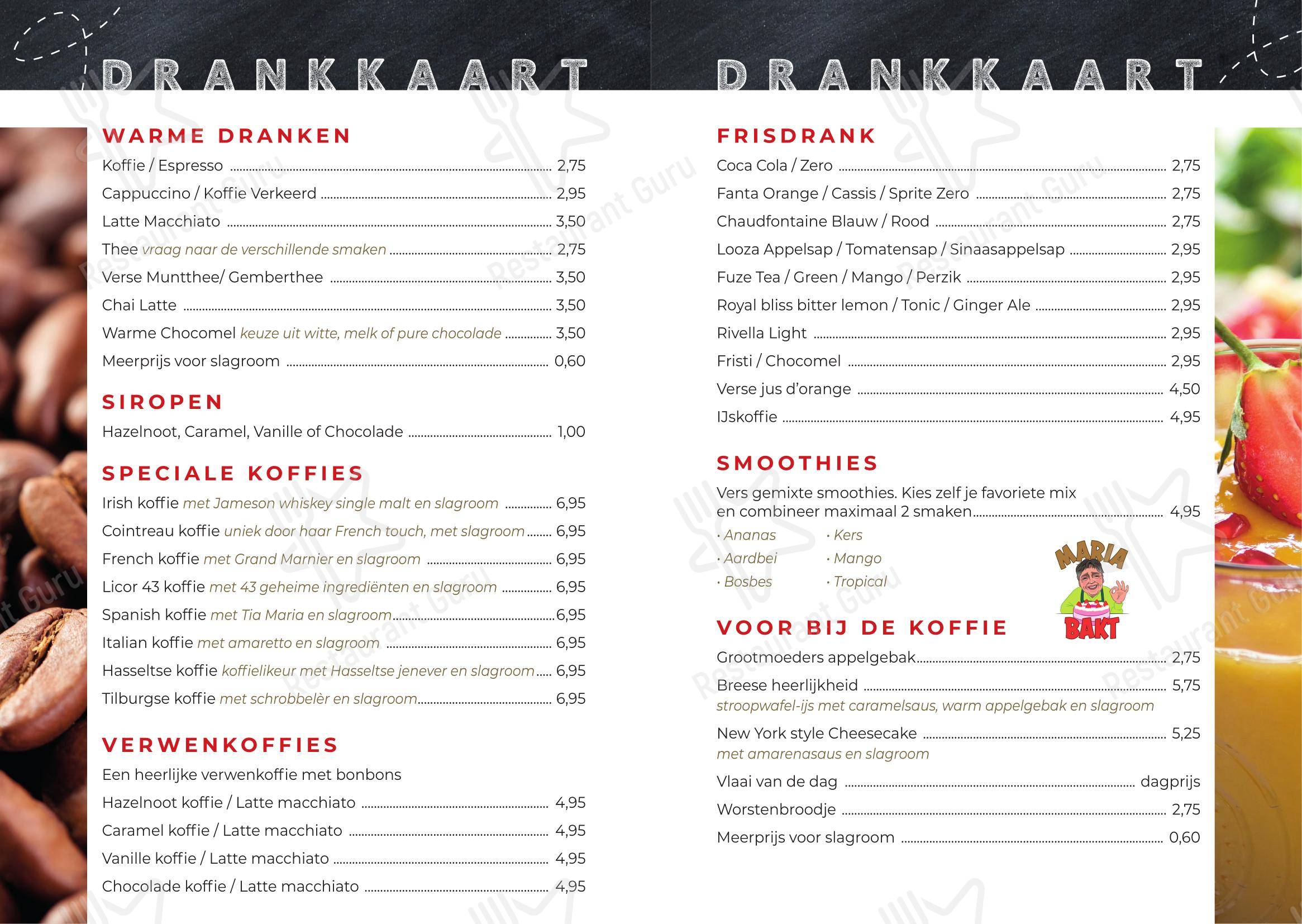 Menu bar pour Den Overkant dans Riel