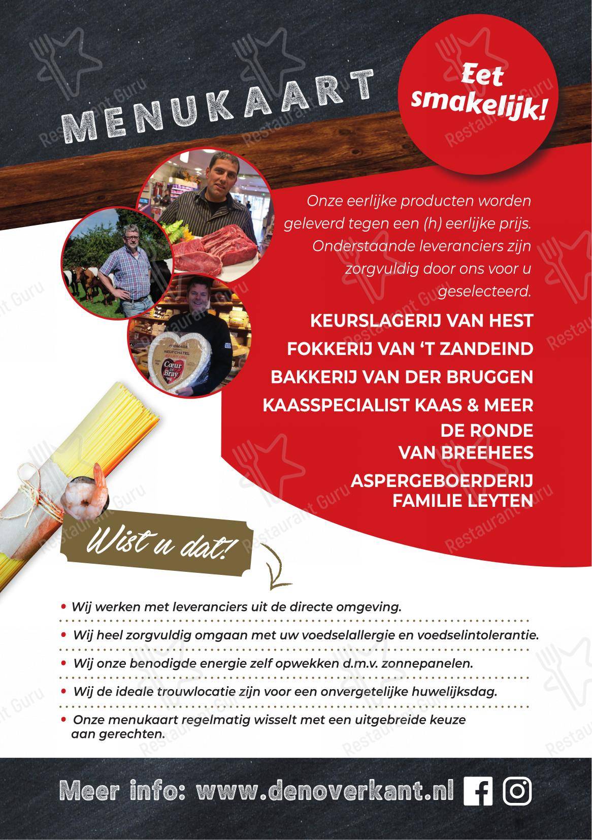 Menu bar pour Den Overkant dans Riel