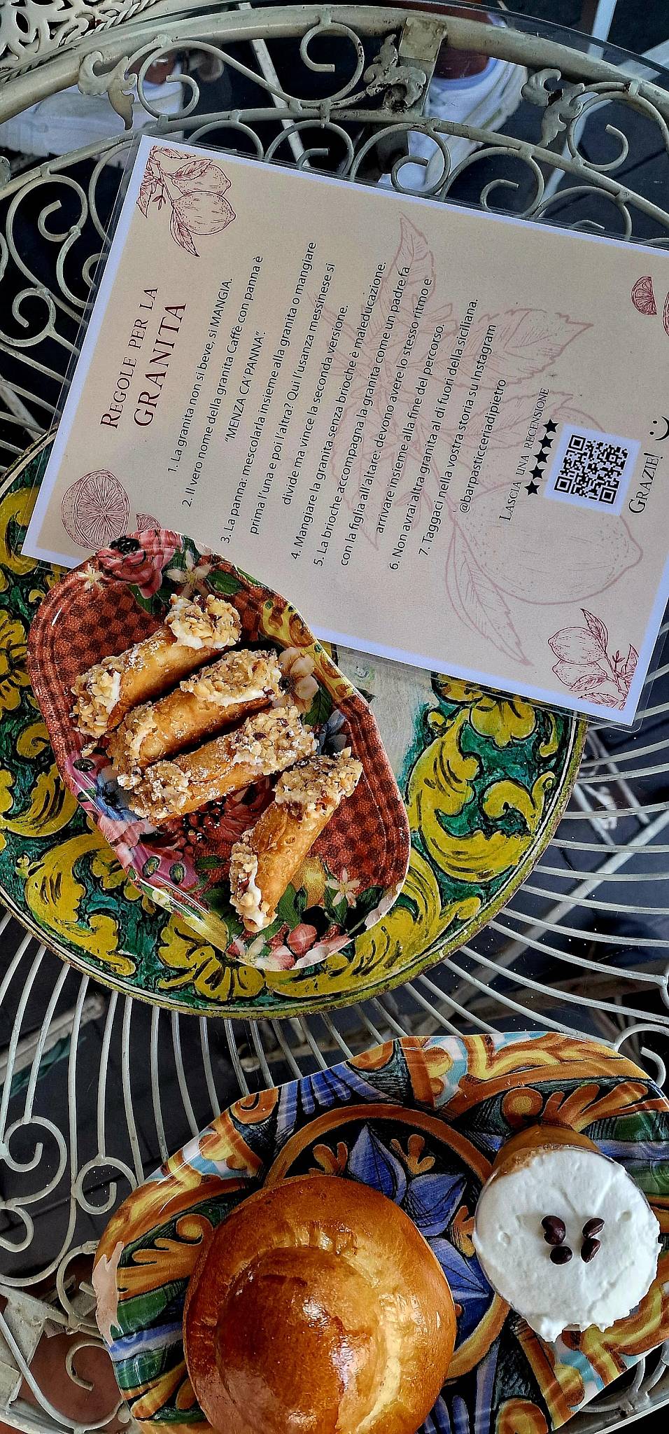 Menu di Di Pietro - Bar Pasticceria Gastronomia 