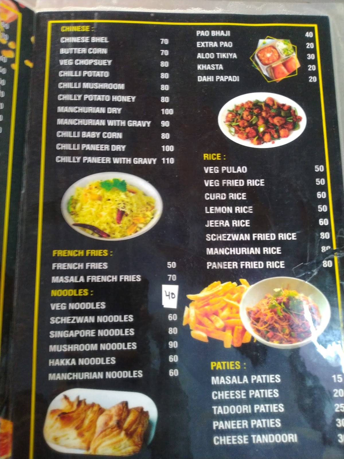 Dish Chinese Fast Food menu