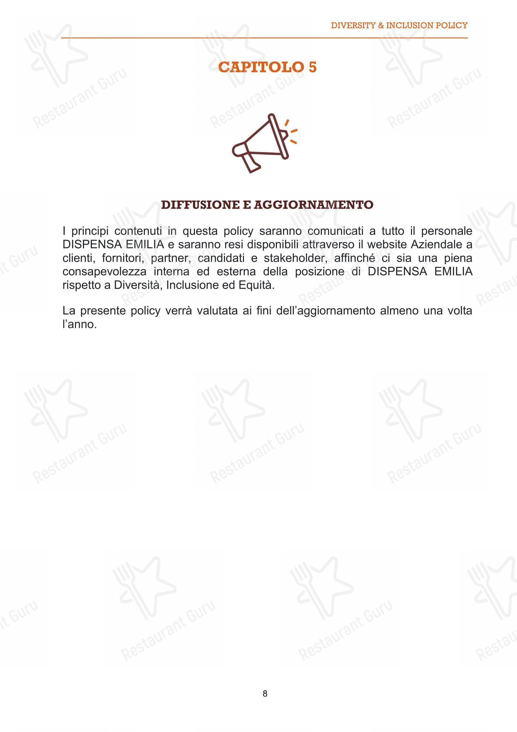 菜单 per Dispensa Emilia I Gigli Campi Bisenzio ristorante