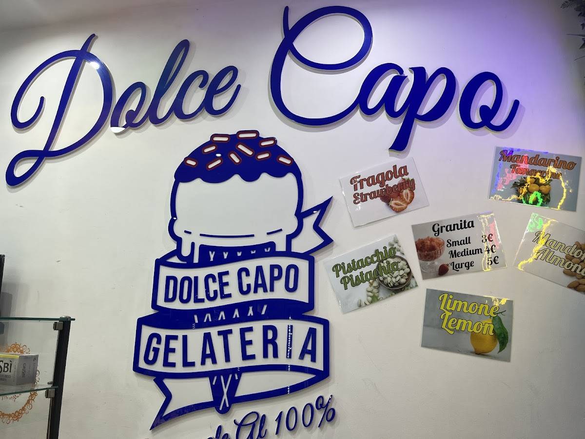 Menu di Dolce capo 