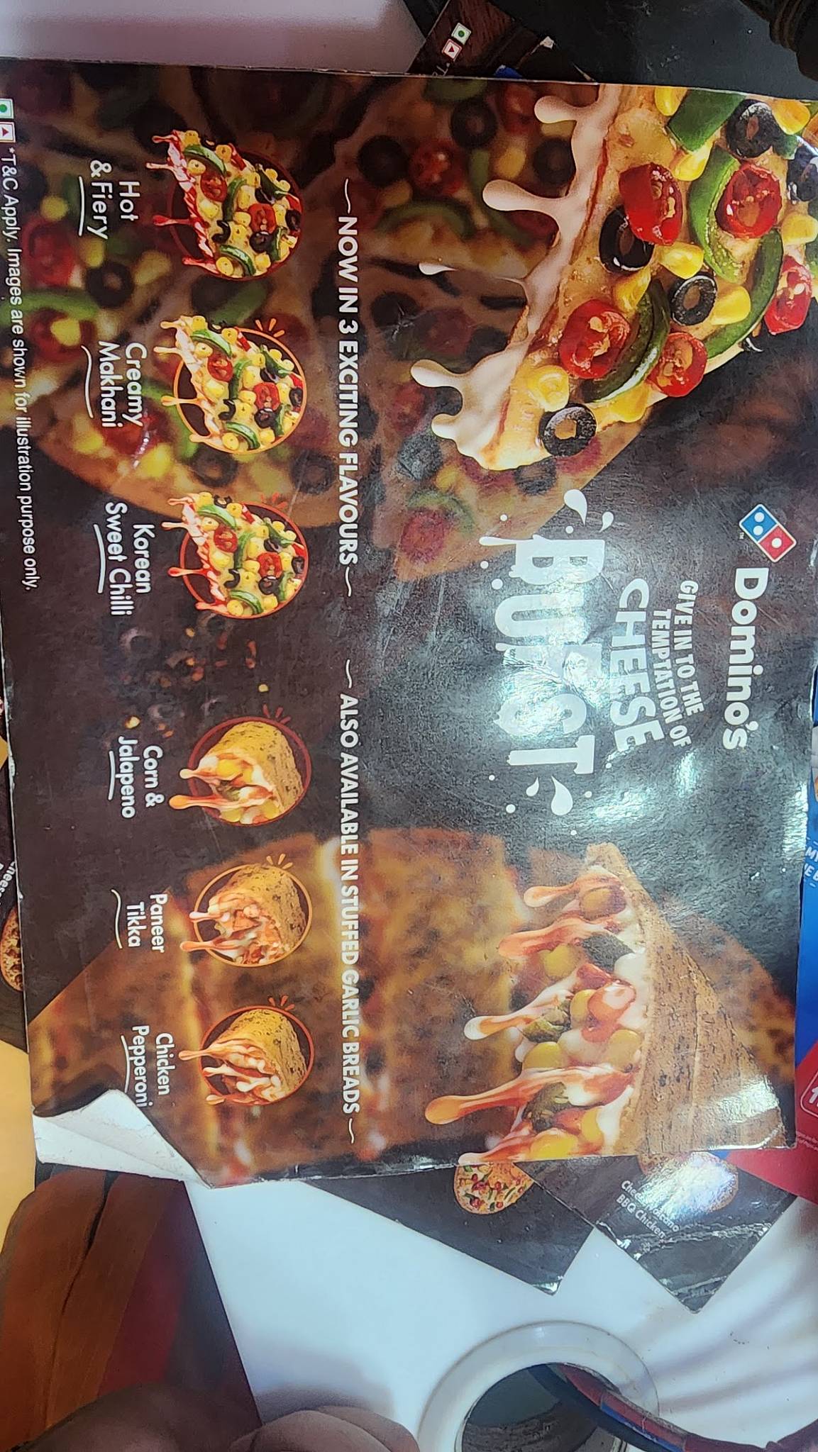 Domino's Pizza Rajarampuri, Kolhapur menu