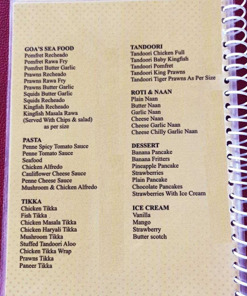 Drop Inn Shack by Dodson menu