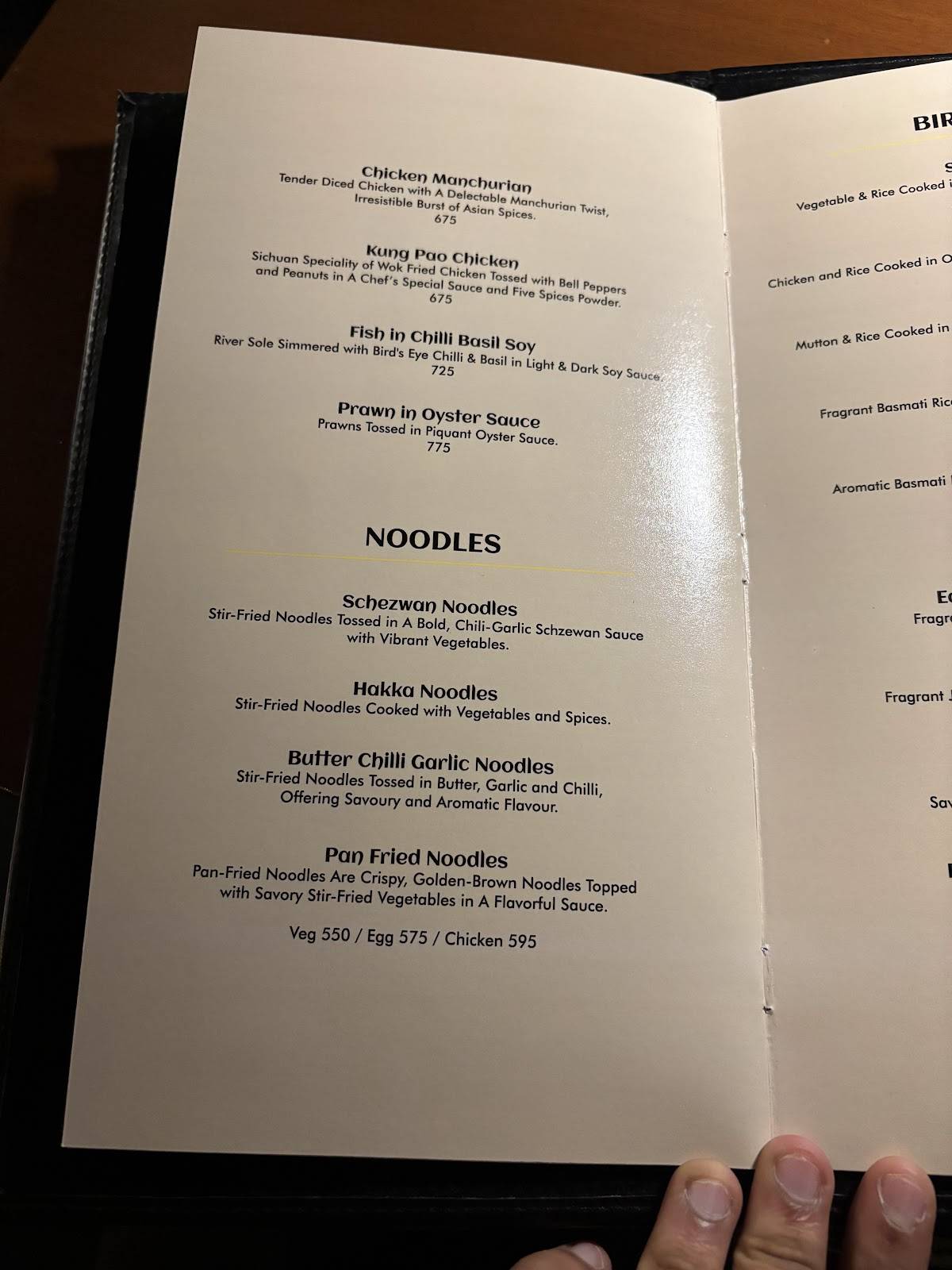 Exotica Hitech City- North Indian Rooftop Restaurant menu