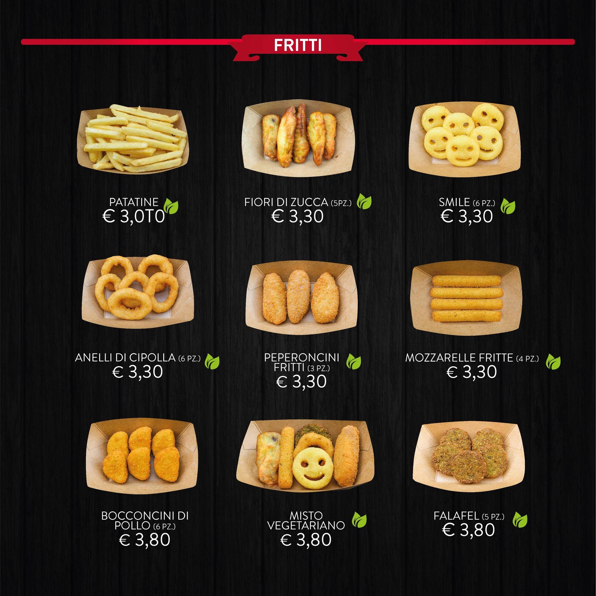 Menu di Foligno kebab 