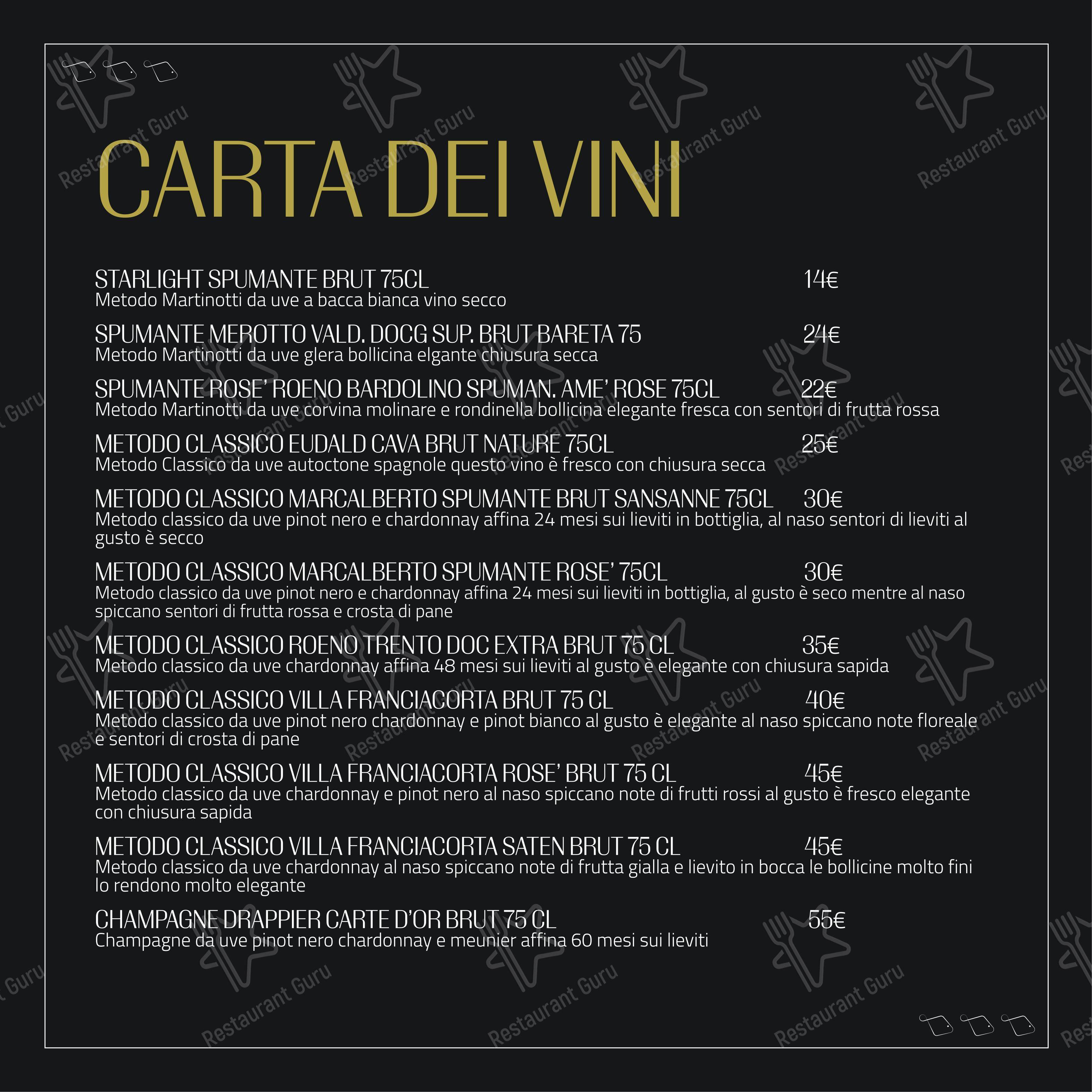 Menu di Feel Sushi - Основное меню