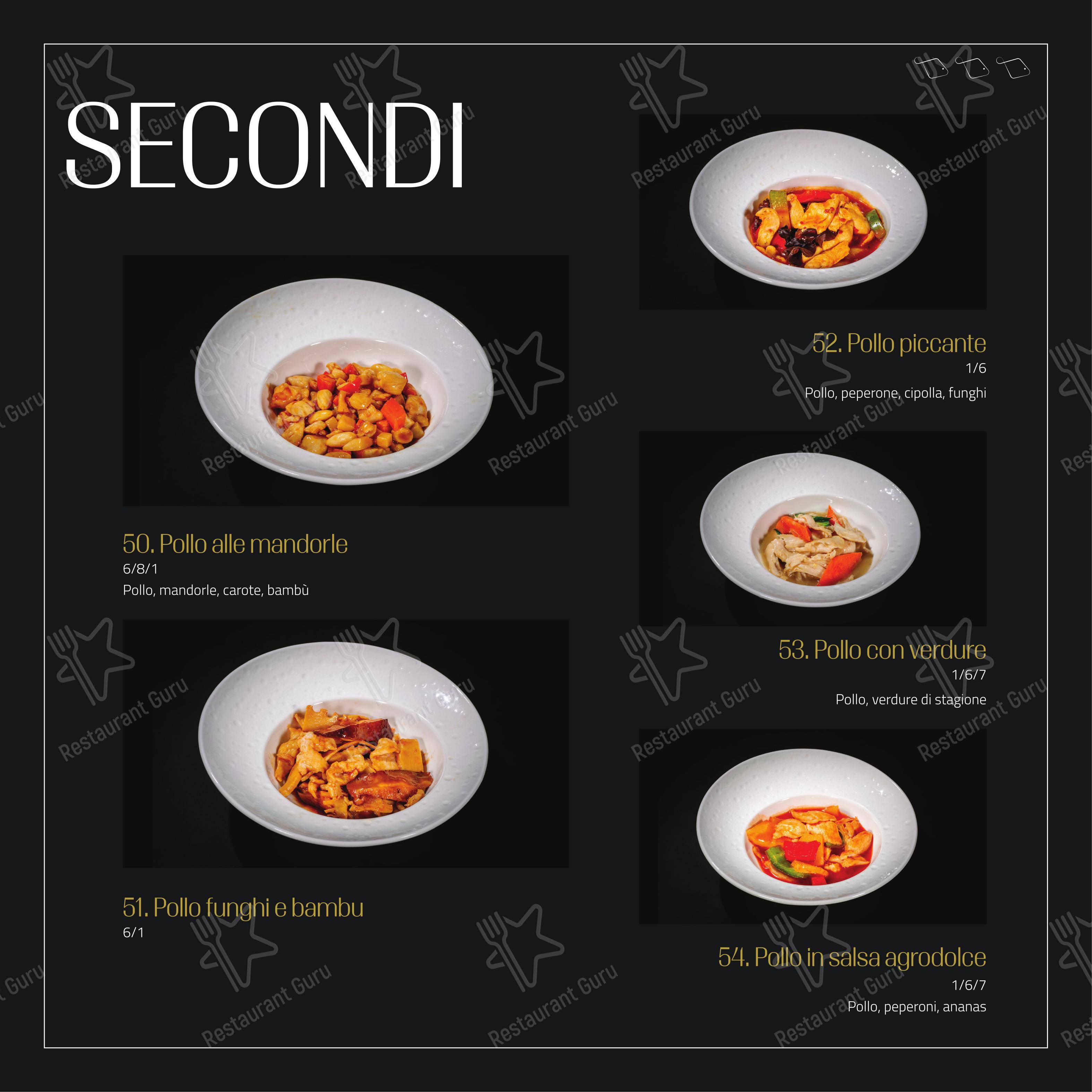 Menu per Feel Sushi ristorante