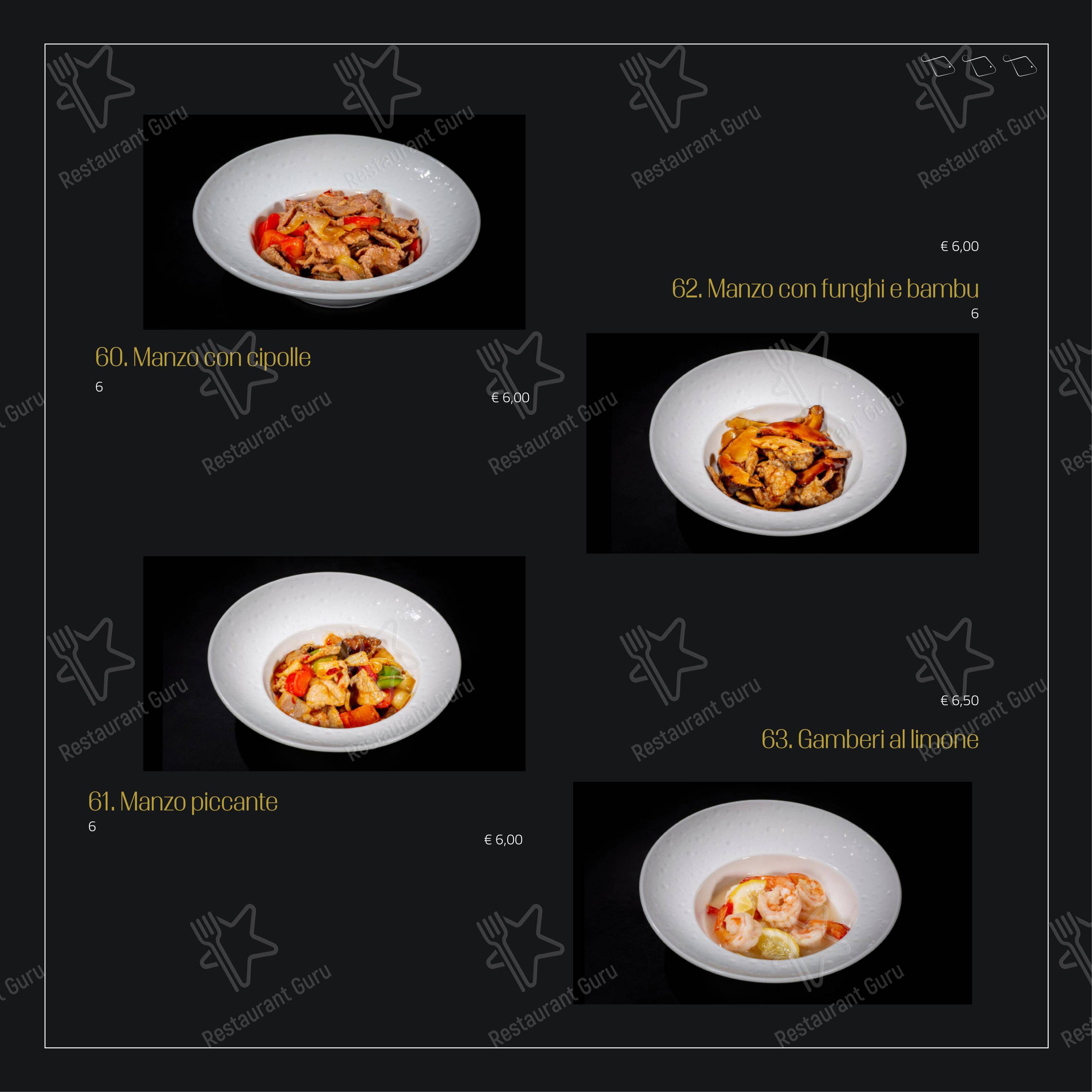 Основное меню per Feel Sushi ristorante