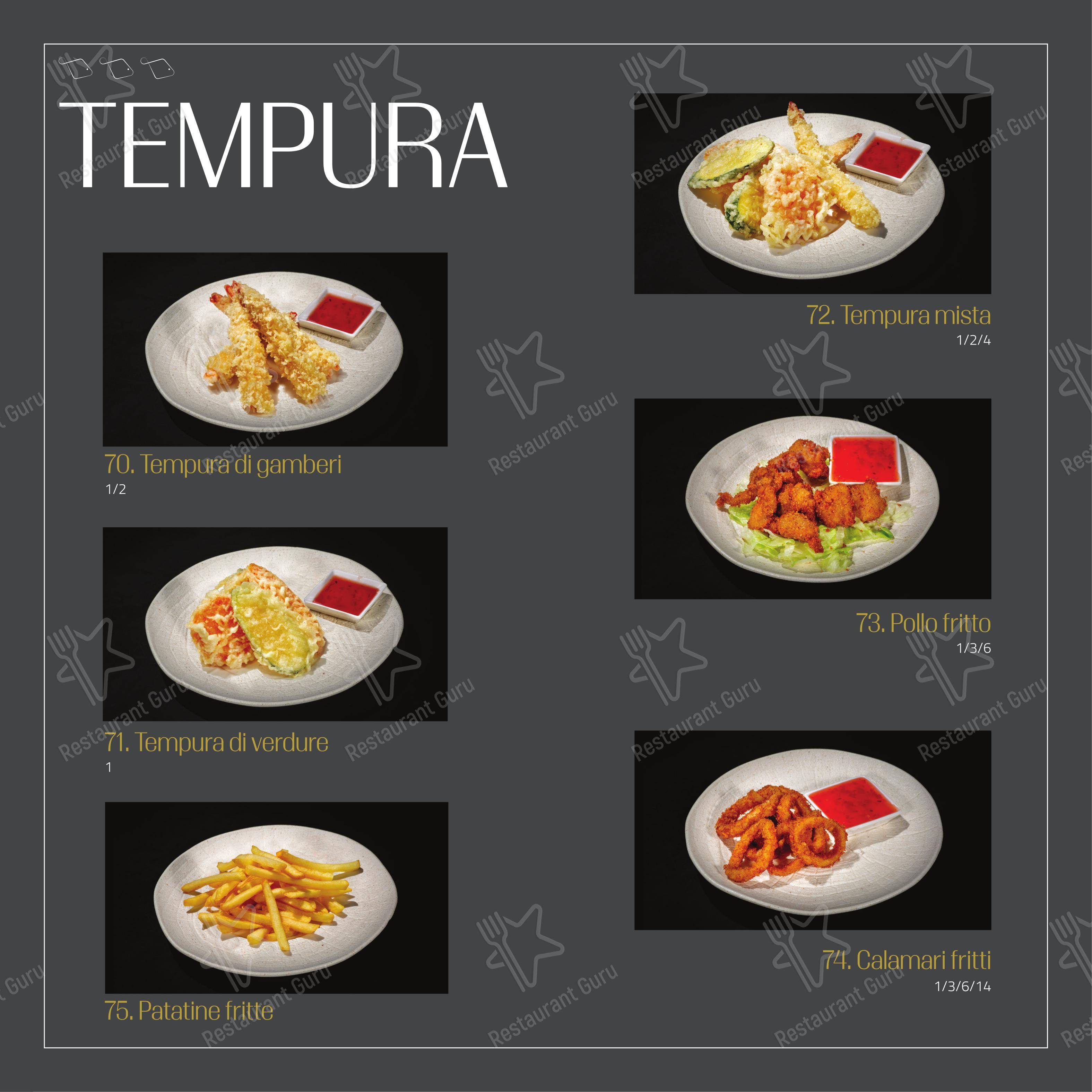 Feel Sushi in Imola - 菜单