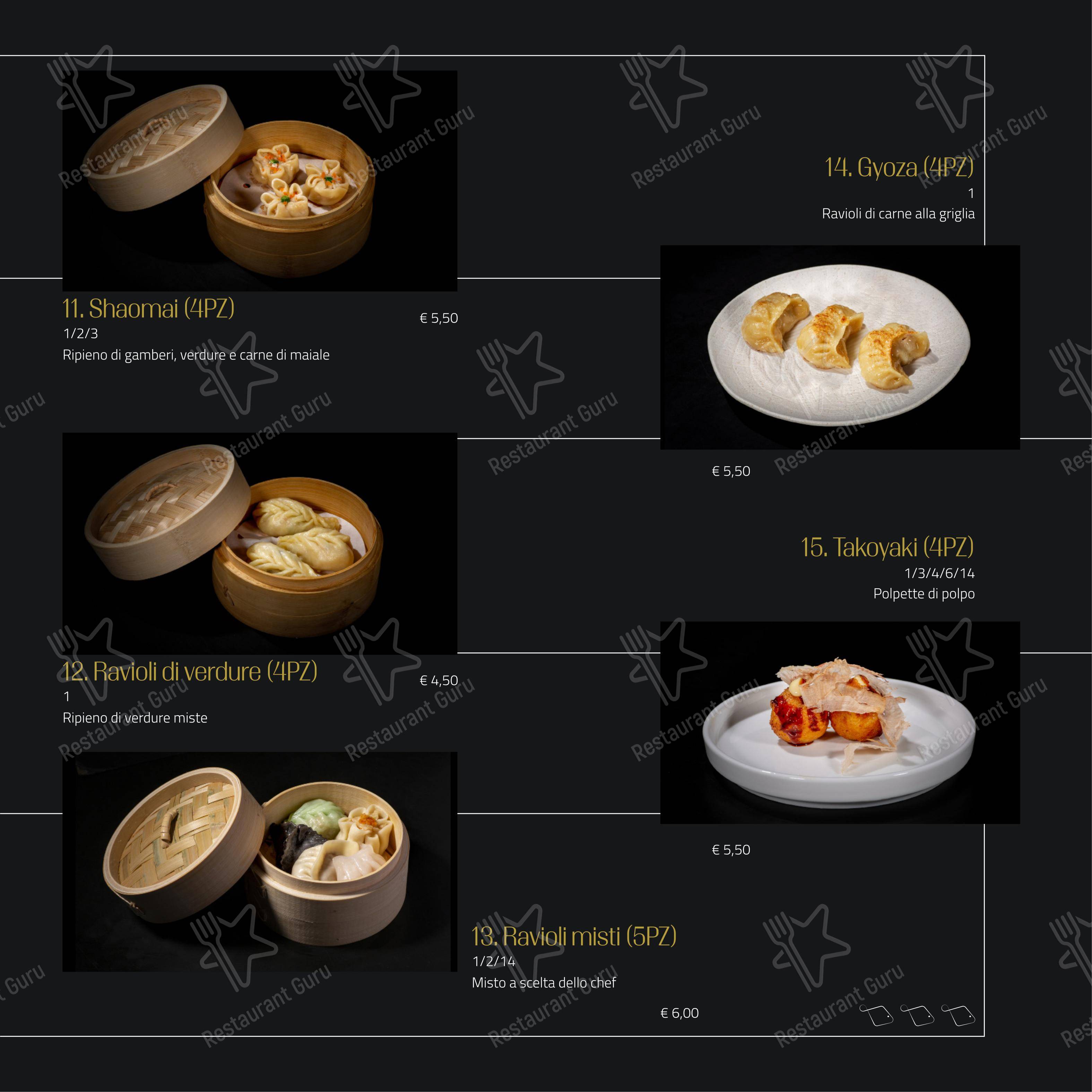 Основное меню per Feel Sushi in Imola