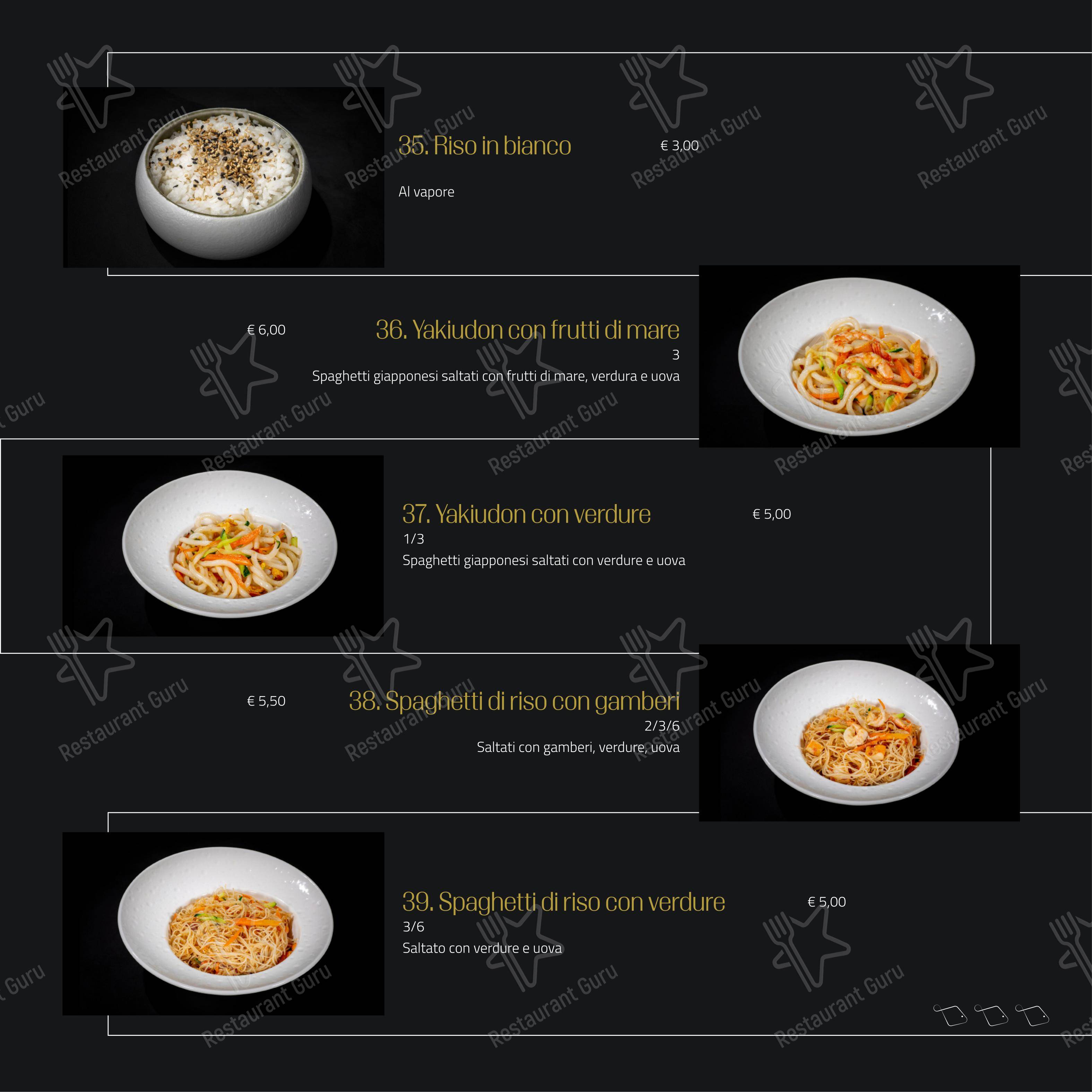 Основное меню per Feel Sushi ristorante