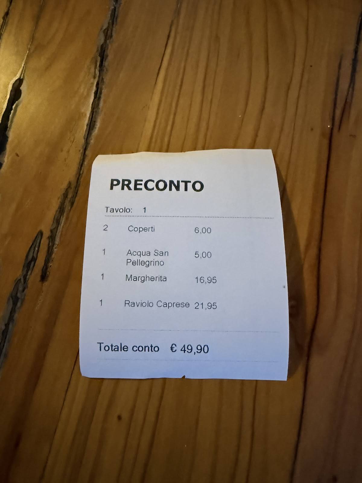 Menu di Francuccio 