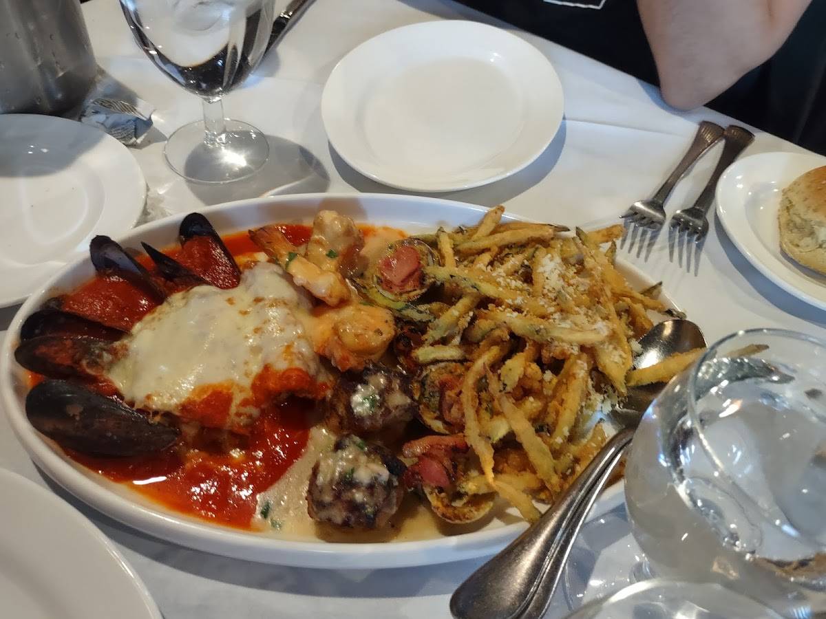 Menu at Fresco Steak & Seafood Grill steakhouse, Milltown