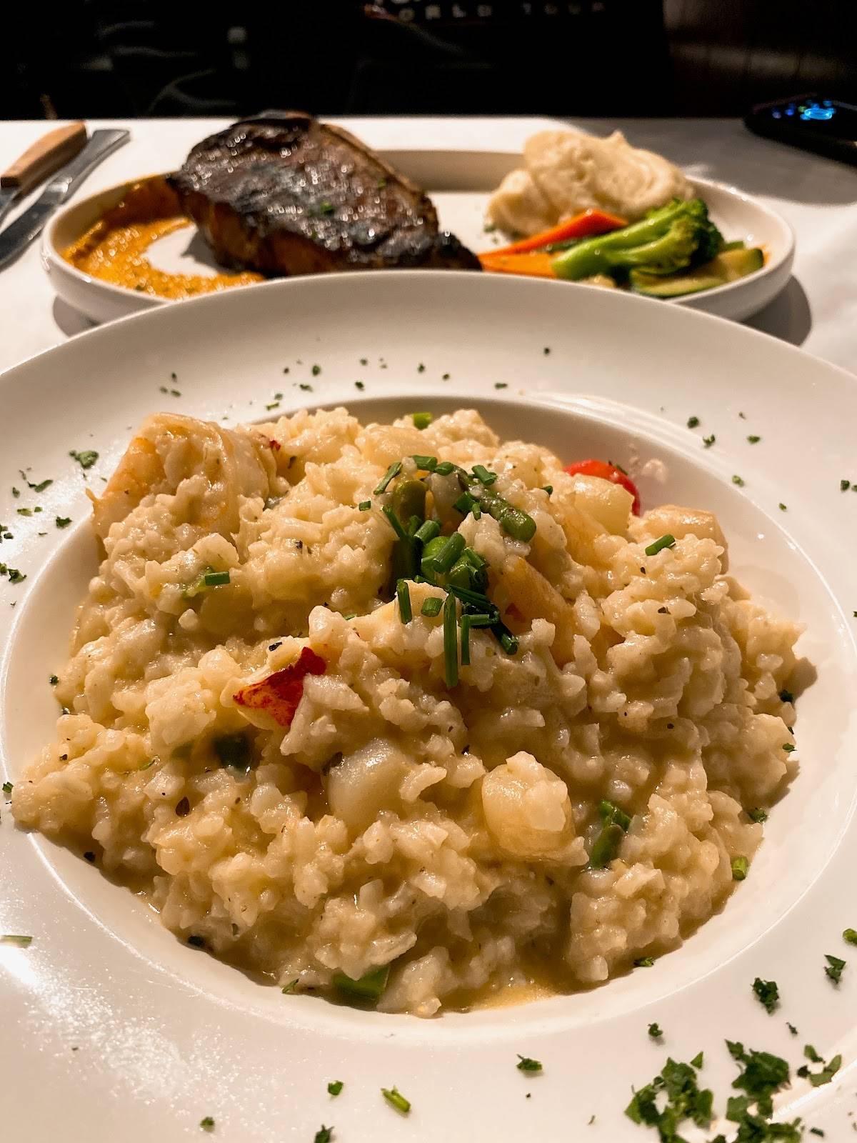 Menu at Fresco Steak & Seafood Grill steakhouse, Milltown