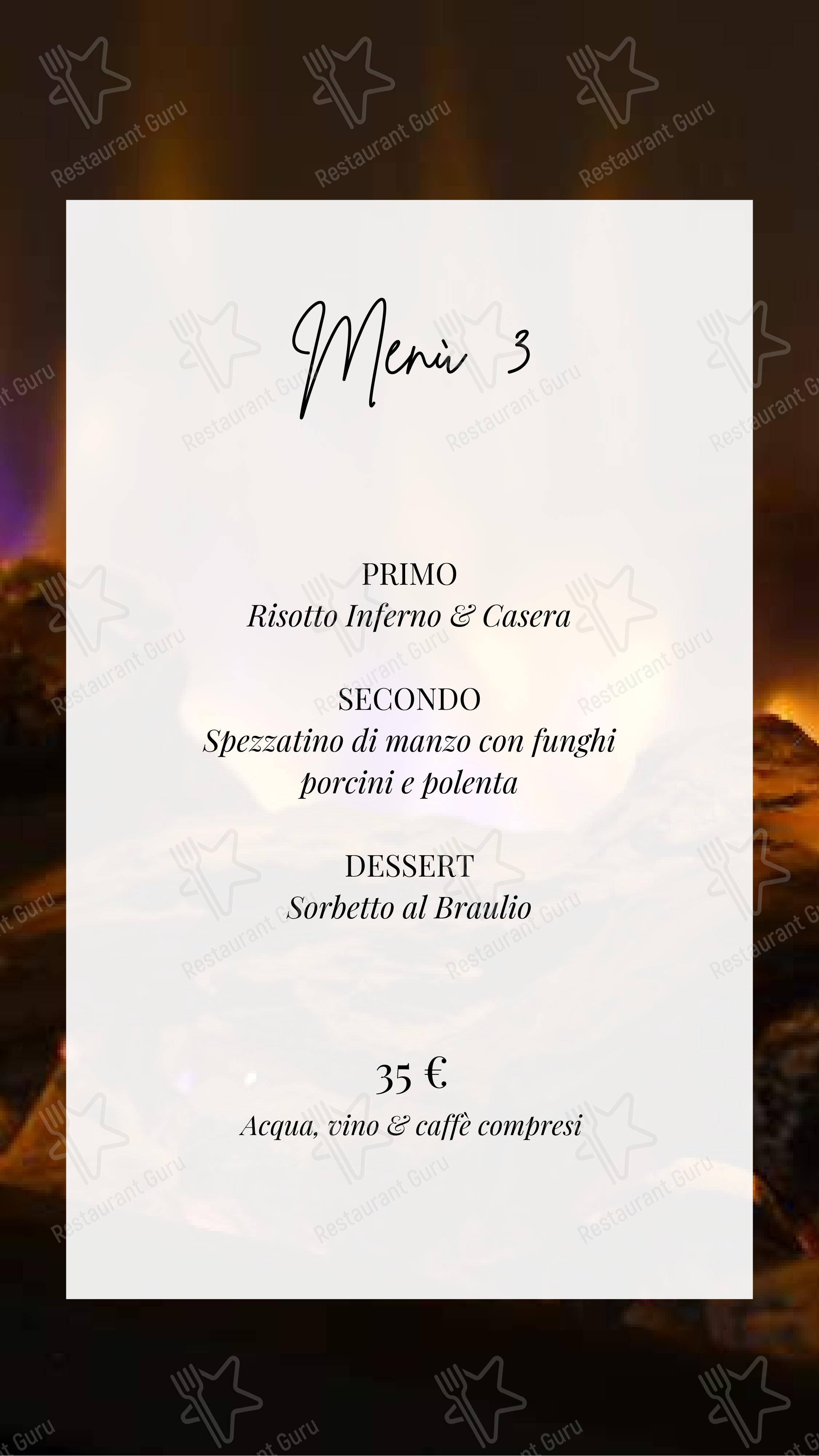 Ristorante Enoteca Frigerio in Lecco - 菜单