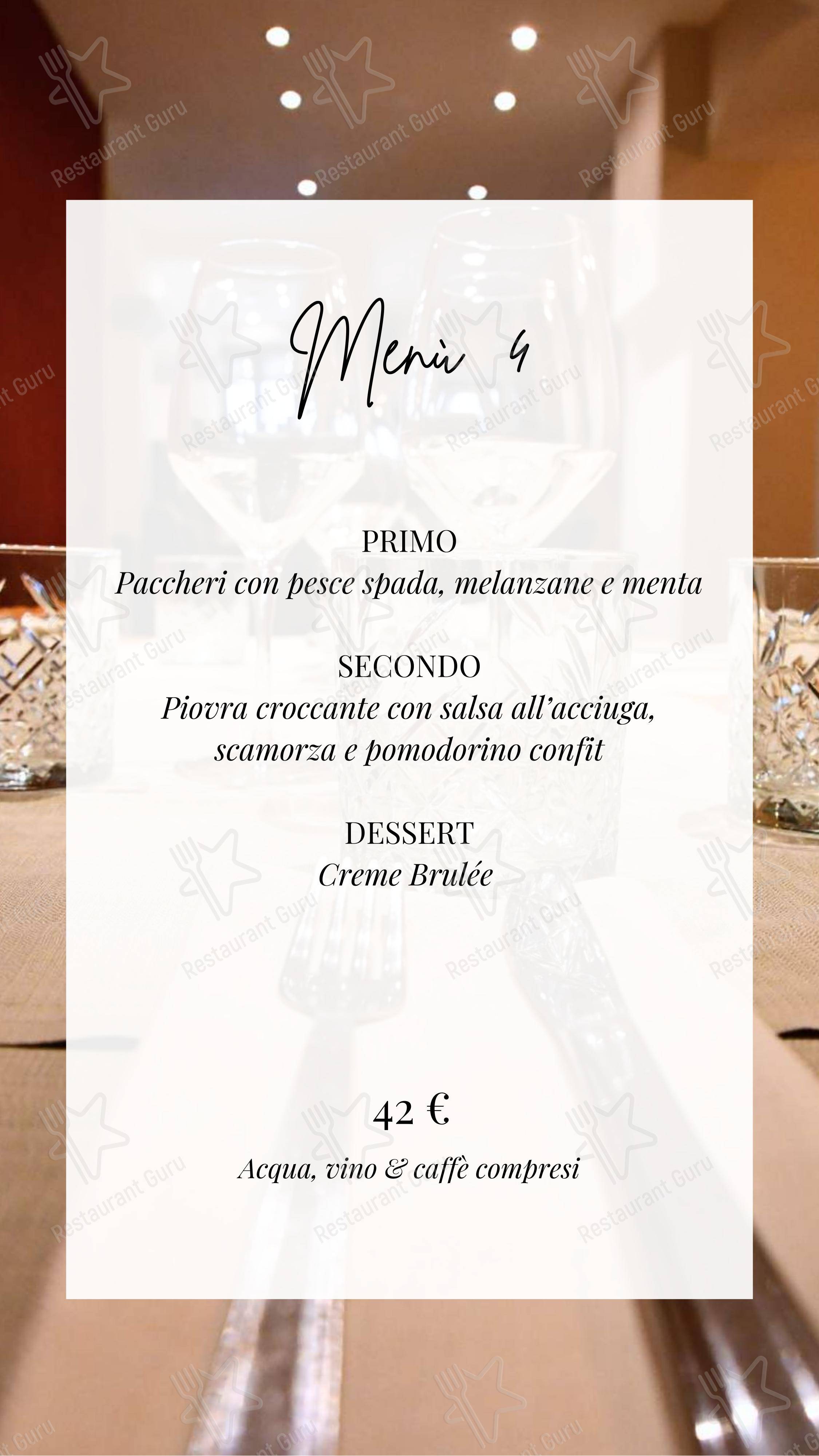 菜单 per Ristorante Enoteca Frigerio ristorante