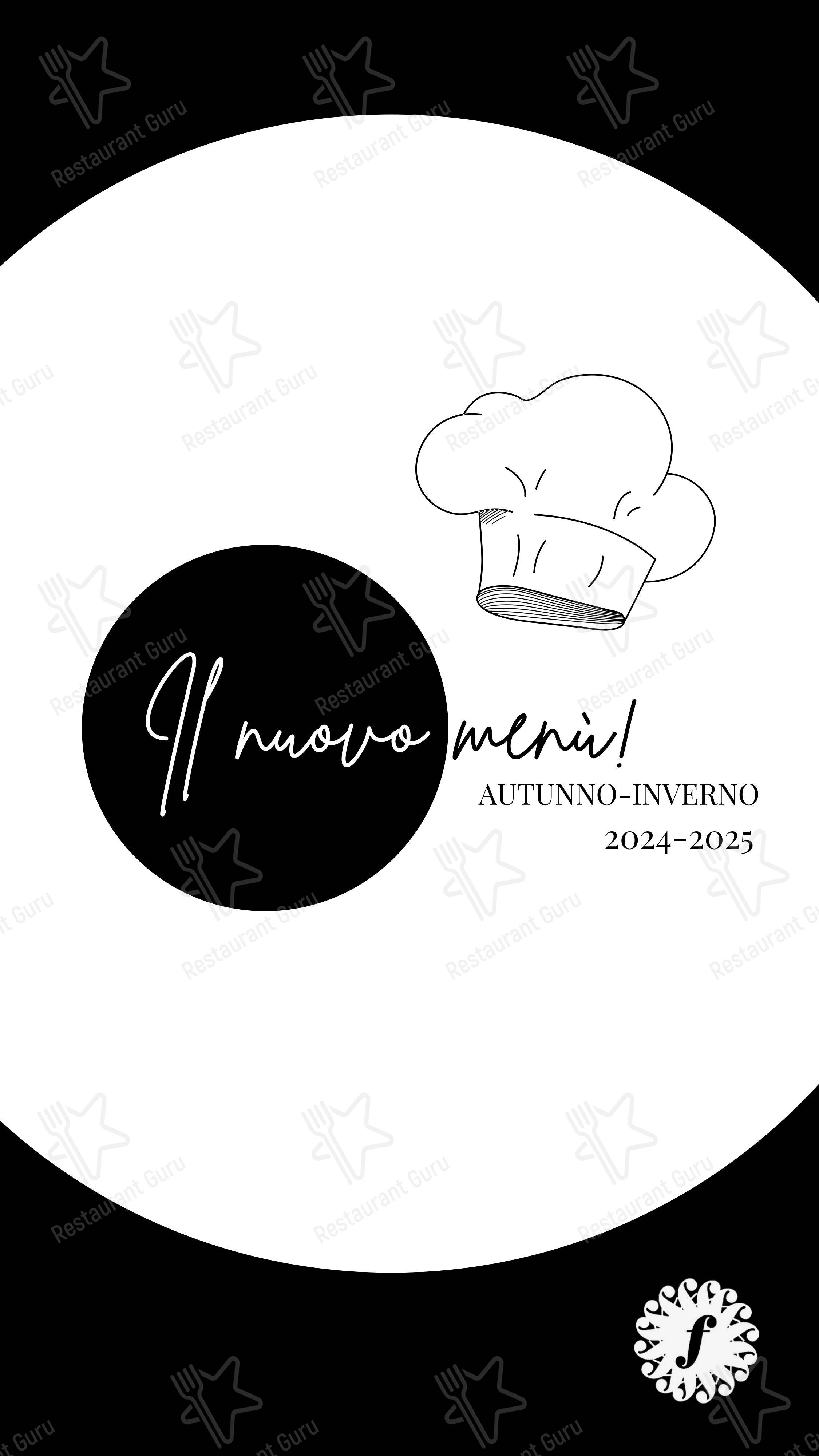 Menu di Ristorante Enoteca Frigerio - Основное меню