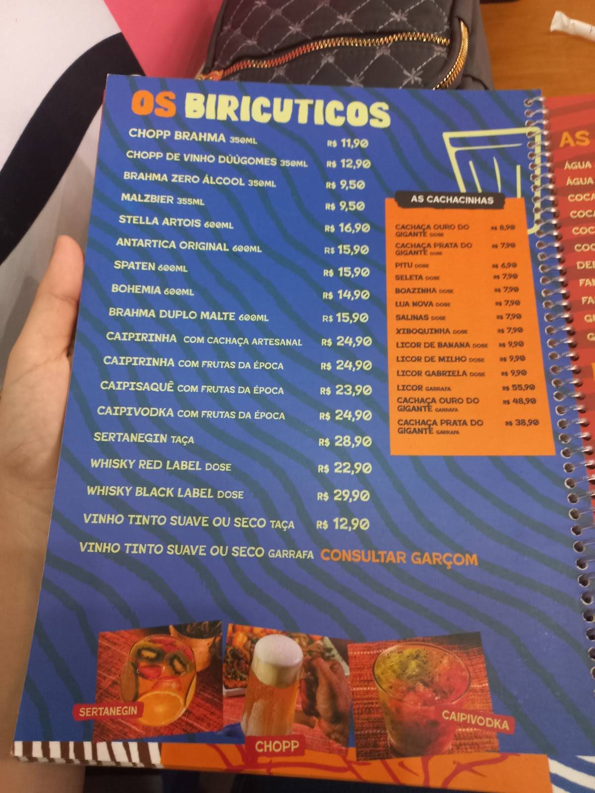 GIGANTE NORDESTINO BANGU cardápio