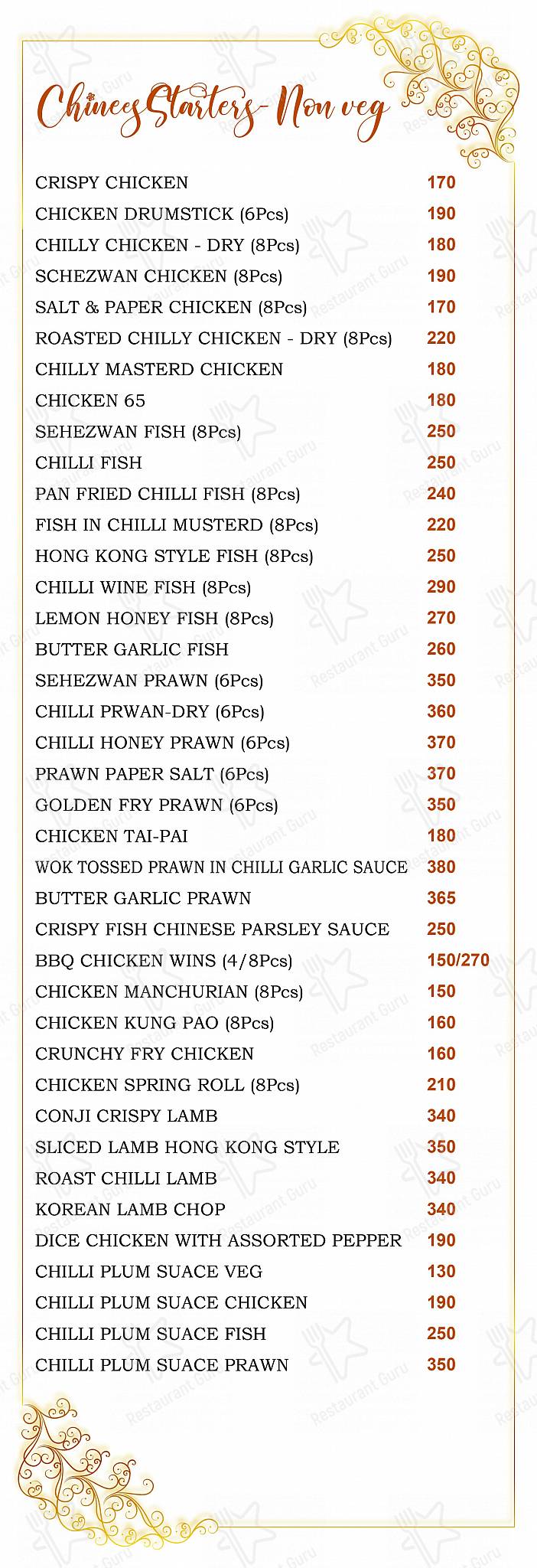 Check out the menu for GOPALS SPICE HUB