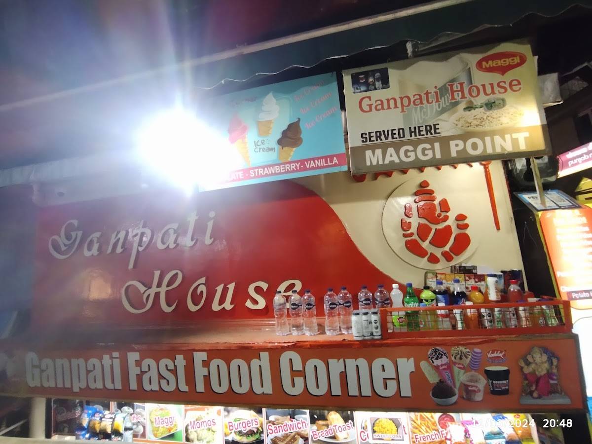 Ganpati Fast Food Corner (MAGGI nd Coffee Point) menu