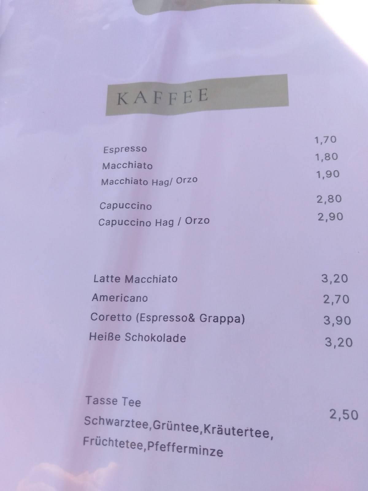 Menu di Schönblick 