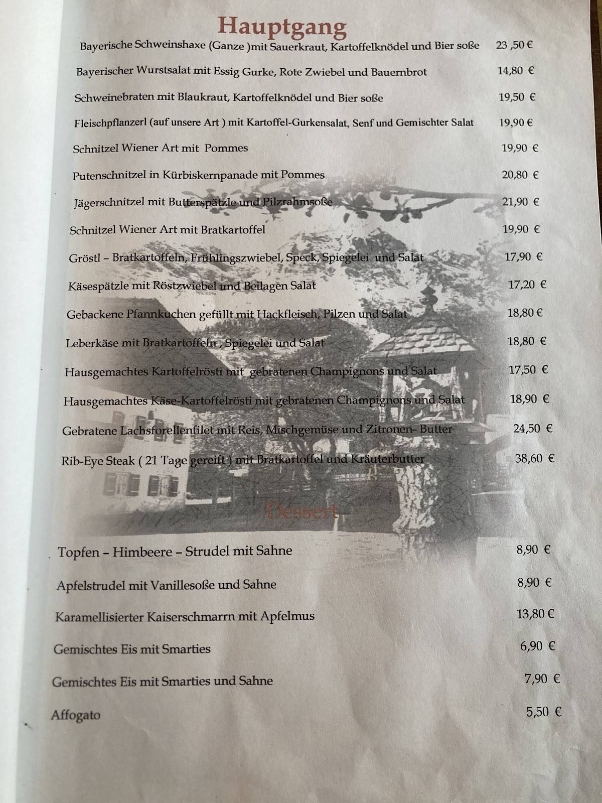 grill und pizzeria zum dorfbrunnen