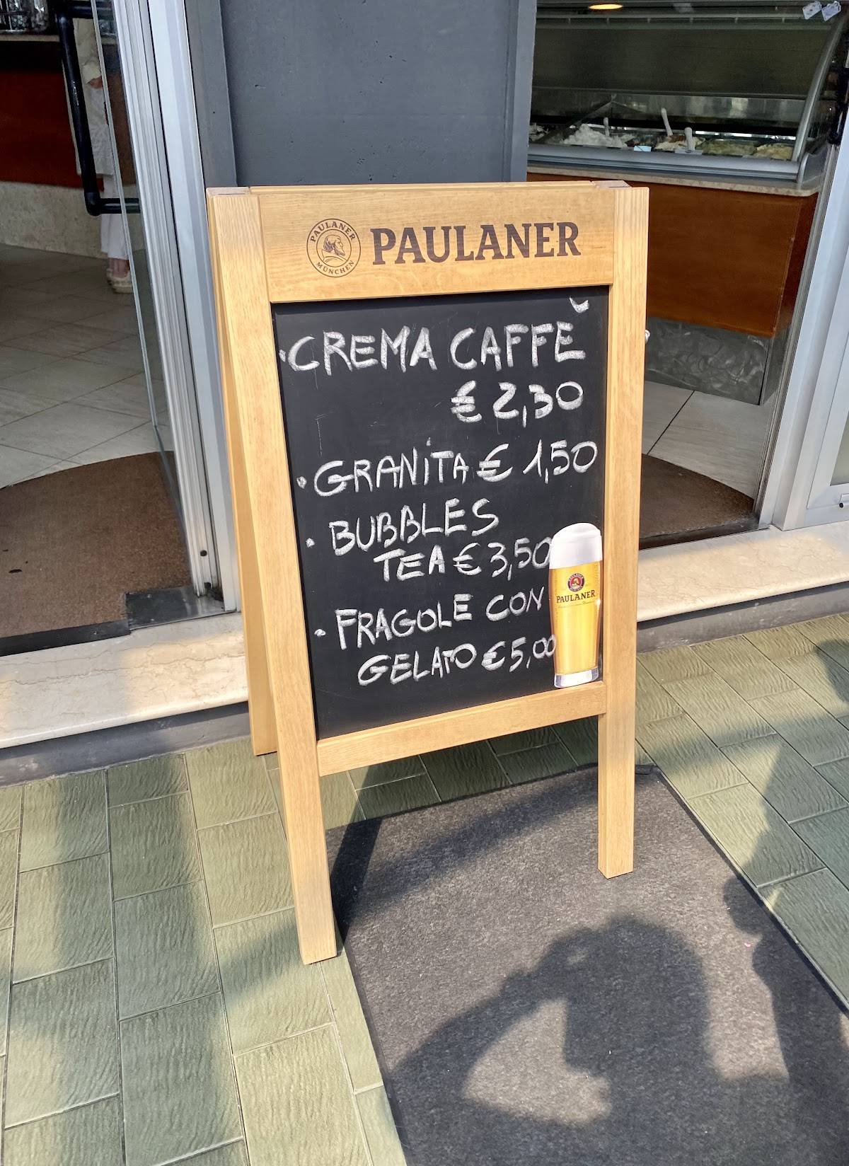Menu di Gelateria Bar Roma 