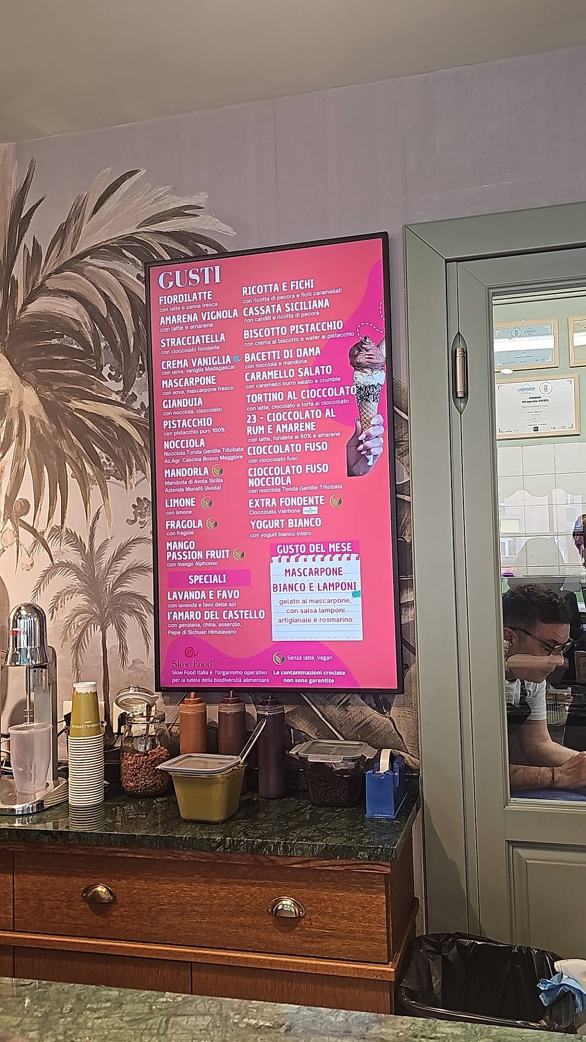 Menu di Gelateria il Castello 