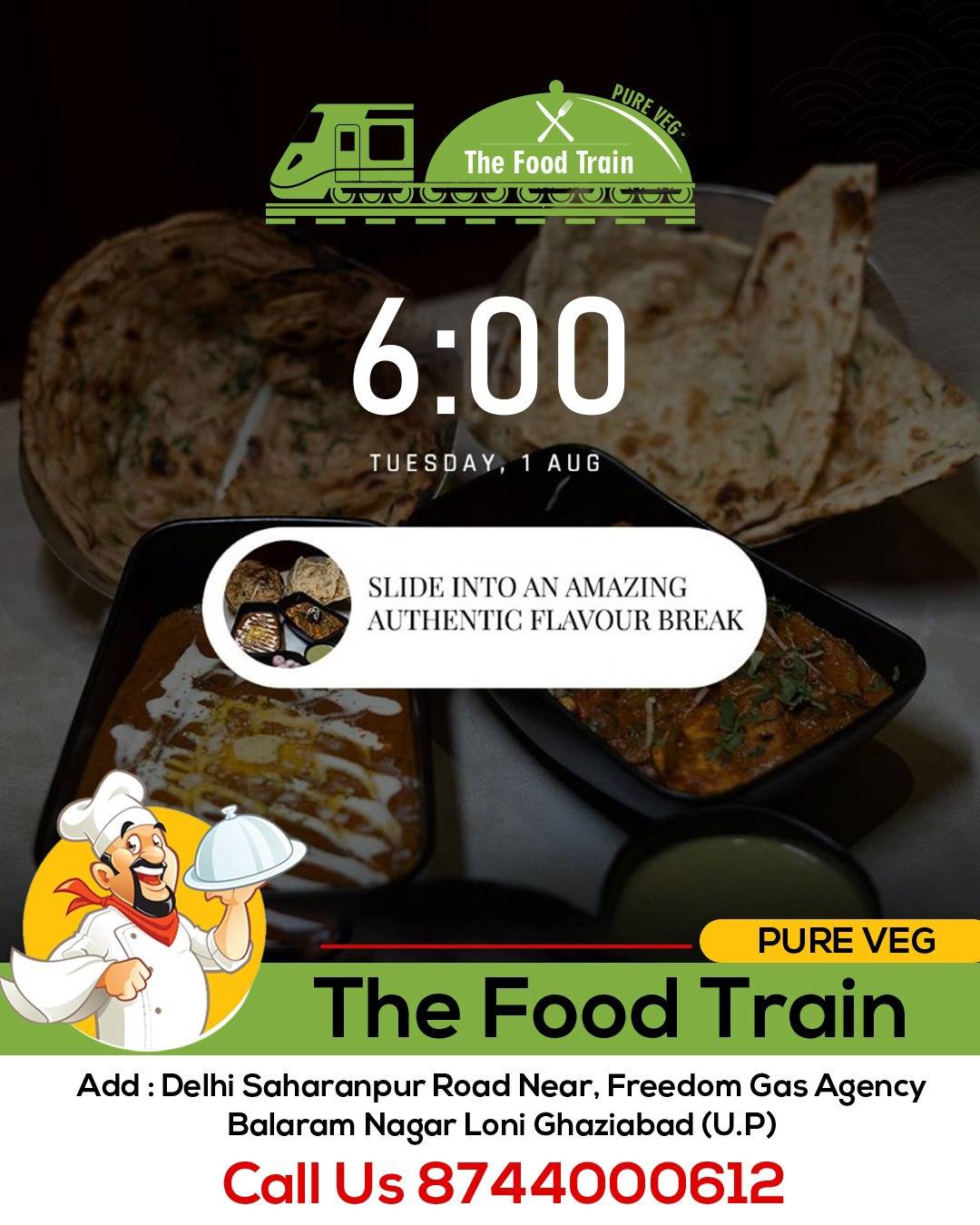The Food Train - Restaurants in Loni Ghaziabad, Family Restaurants in Loni menu