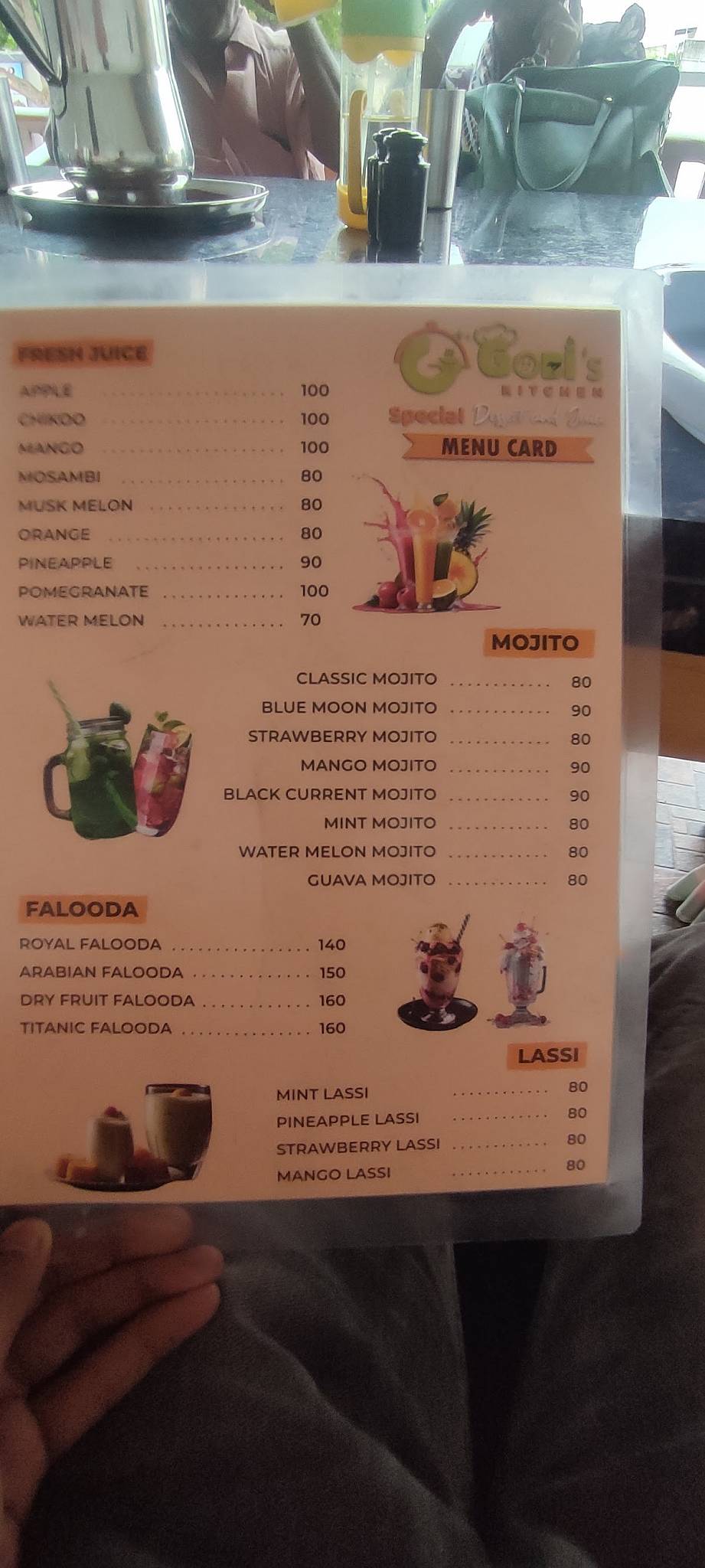 Gobi’s Kitchen menu