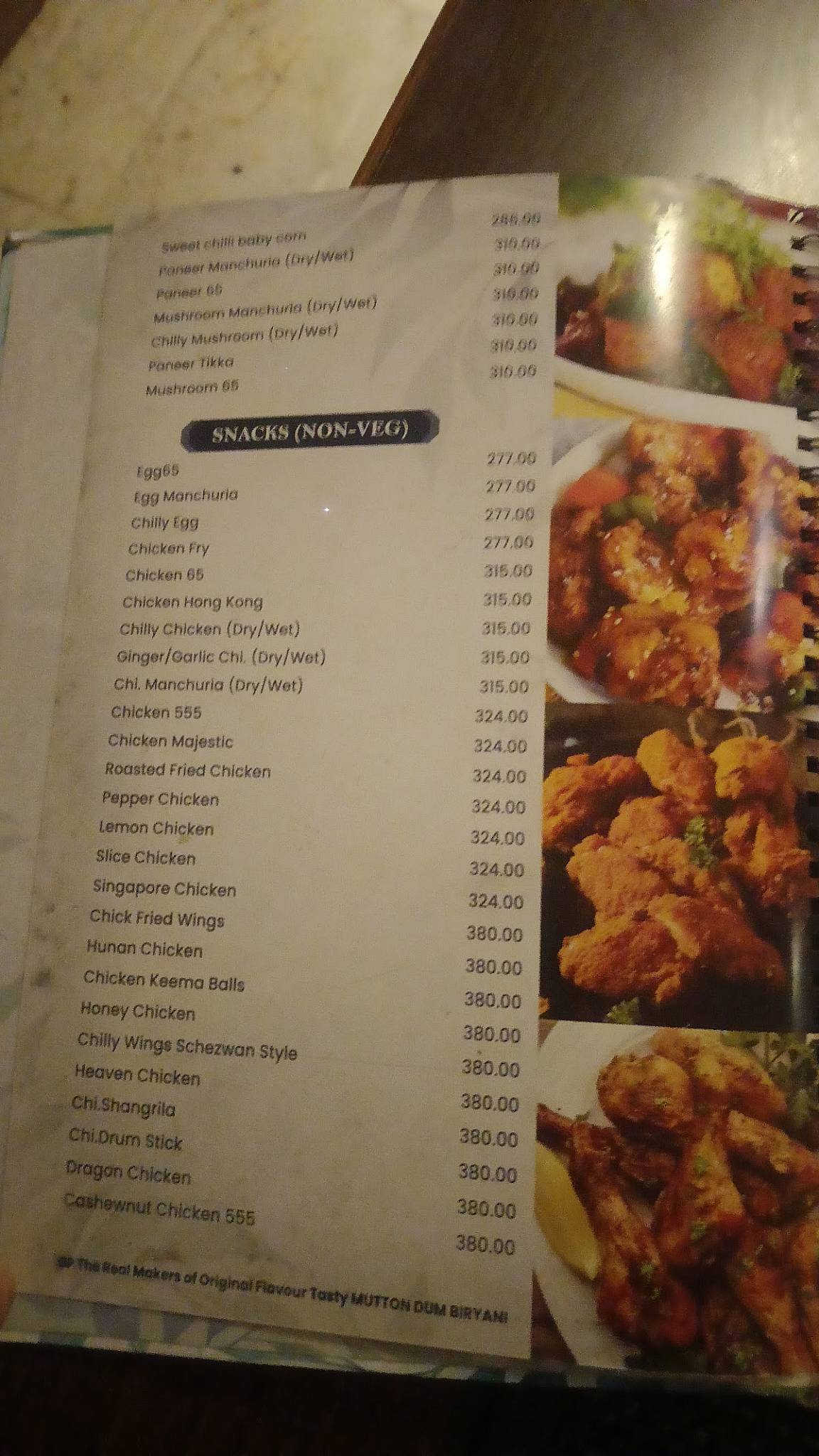 Golden Pavilion Family Restaurant menu