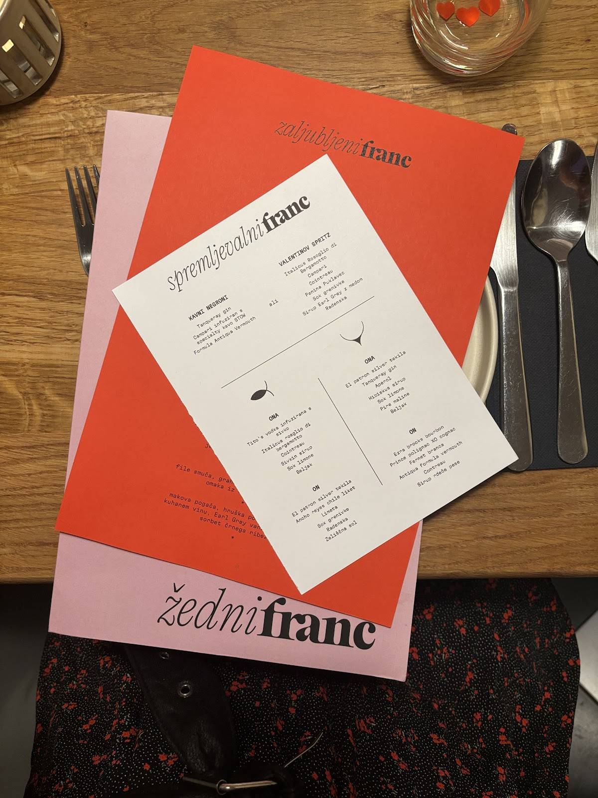 Menu di Gostilnica Franc 