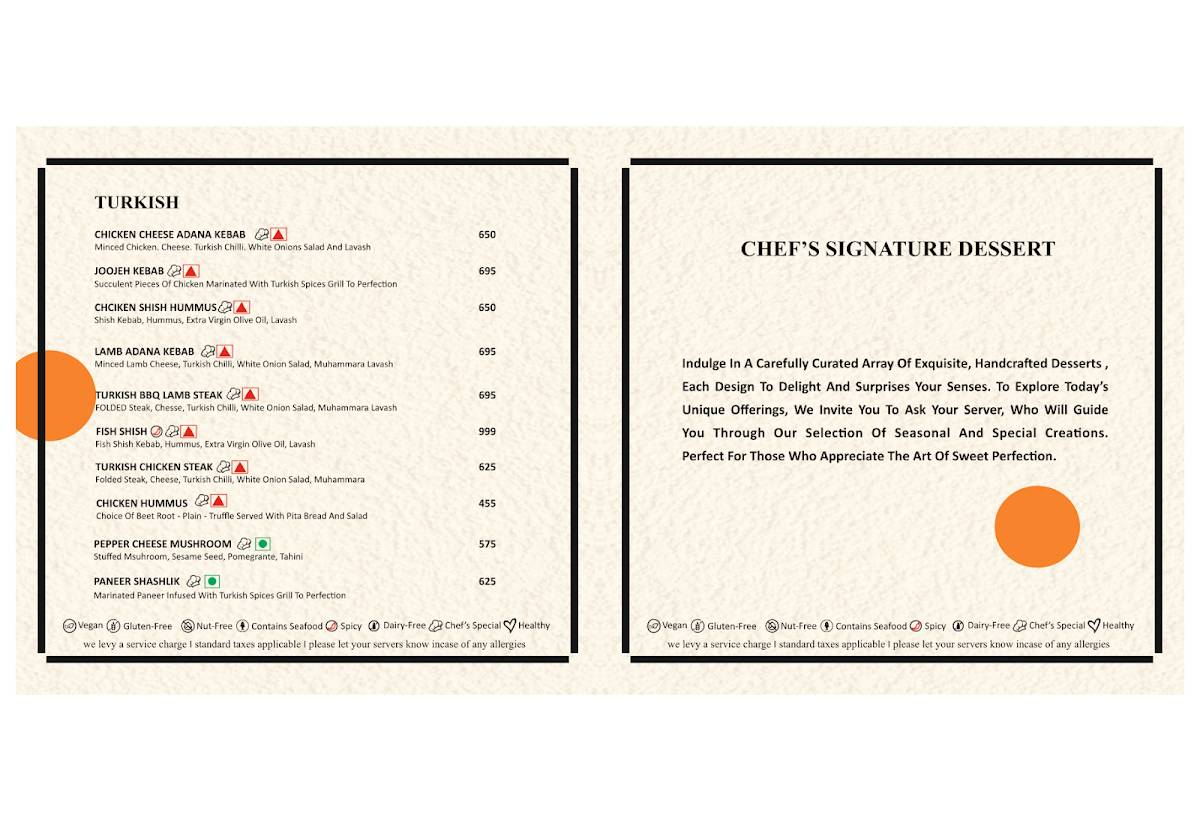 Grain by elgin : Pan-Asian European menu