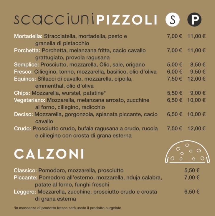 Menu di Granum Pizzeria 