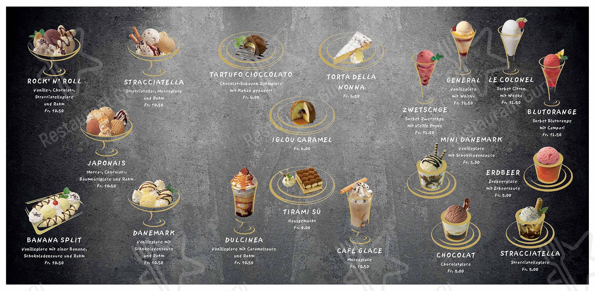 Menu di Grindel - Das Restaurant - Крафт меню